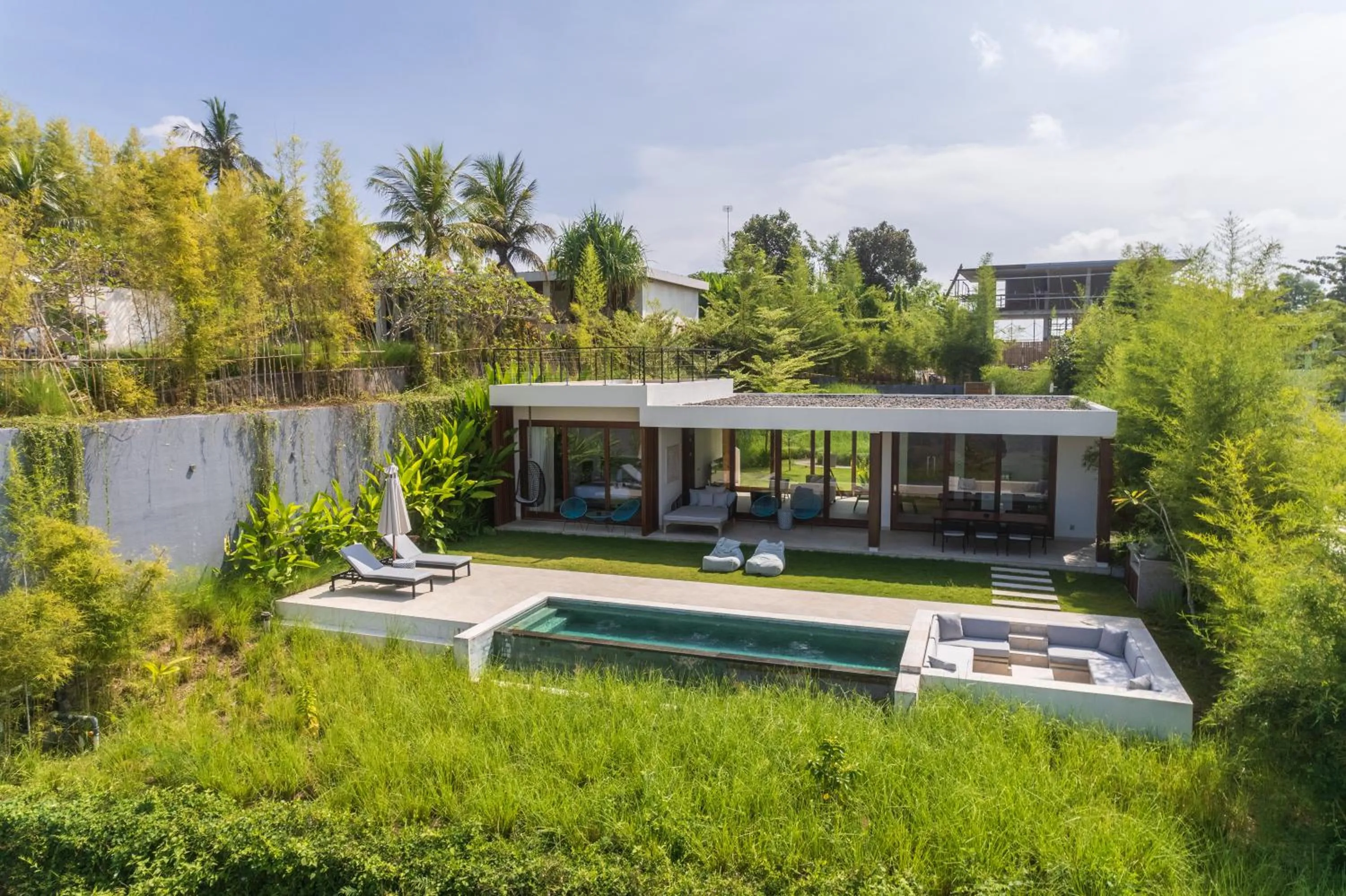 Property building in Selong Selo Resort and Villas