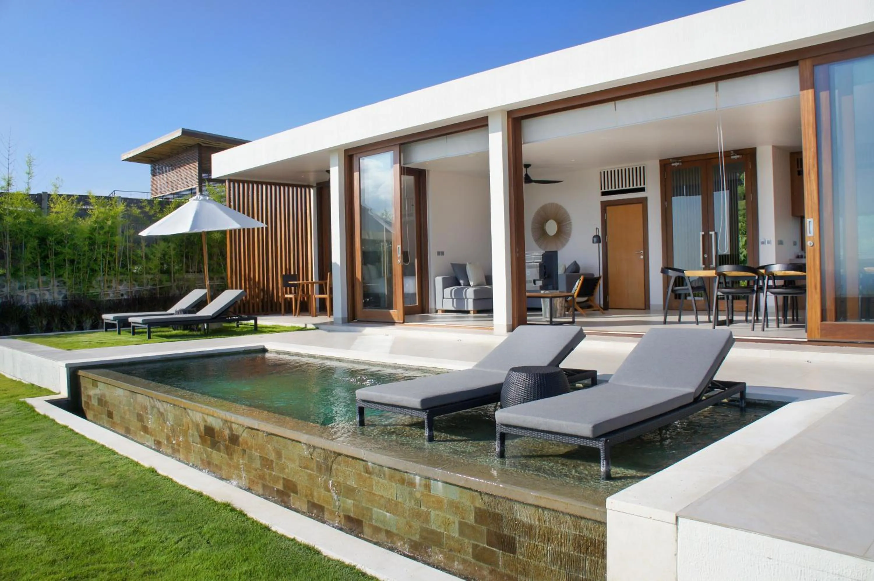 Pool view in Selong Selo Resort and Villas