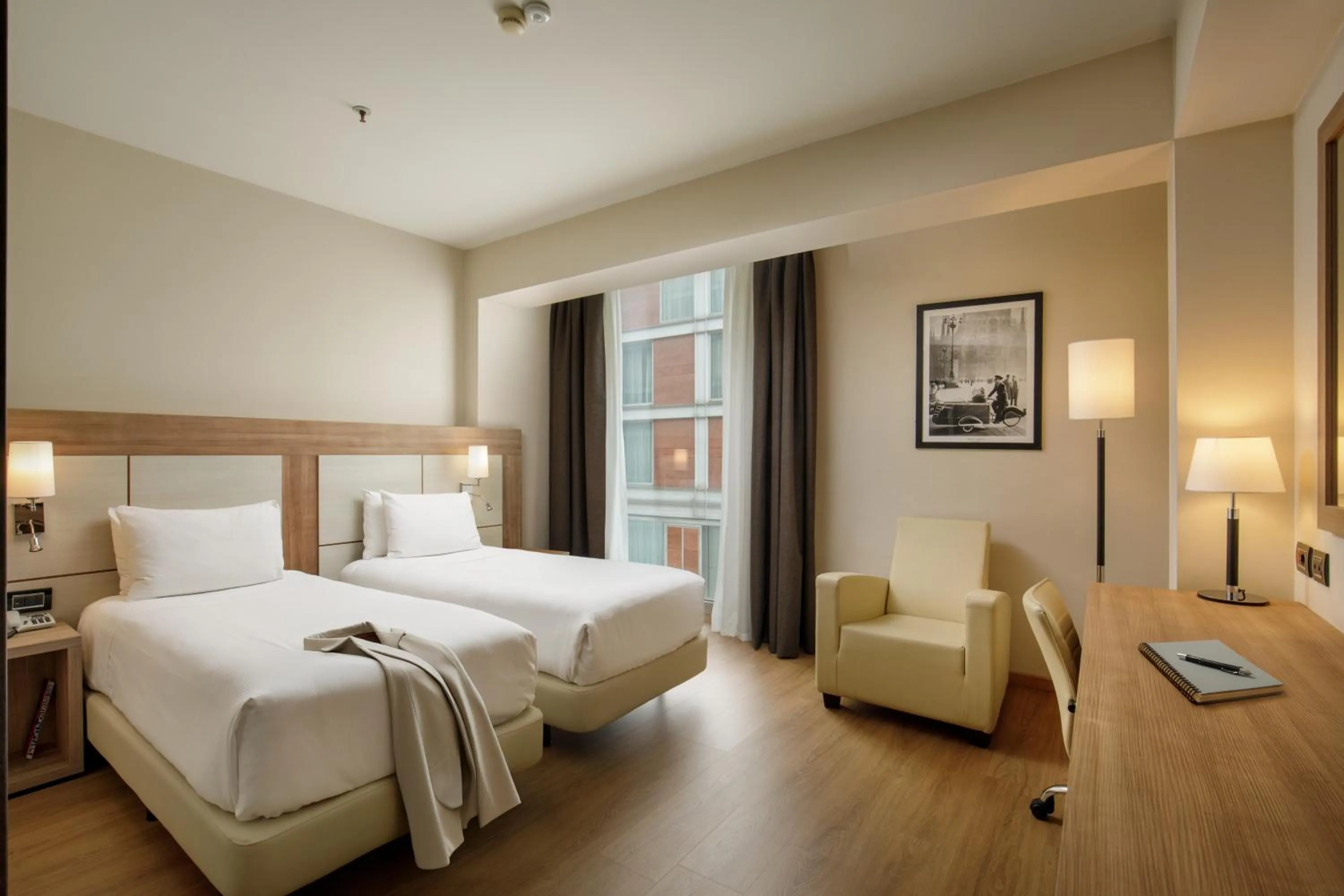 Bed in DoubleTree By Hilton Milan