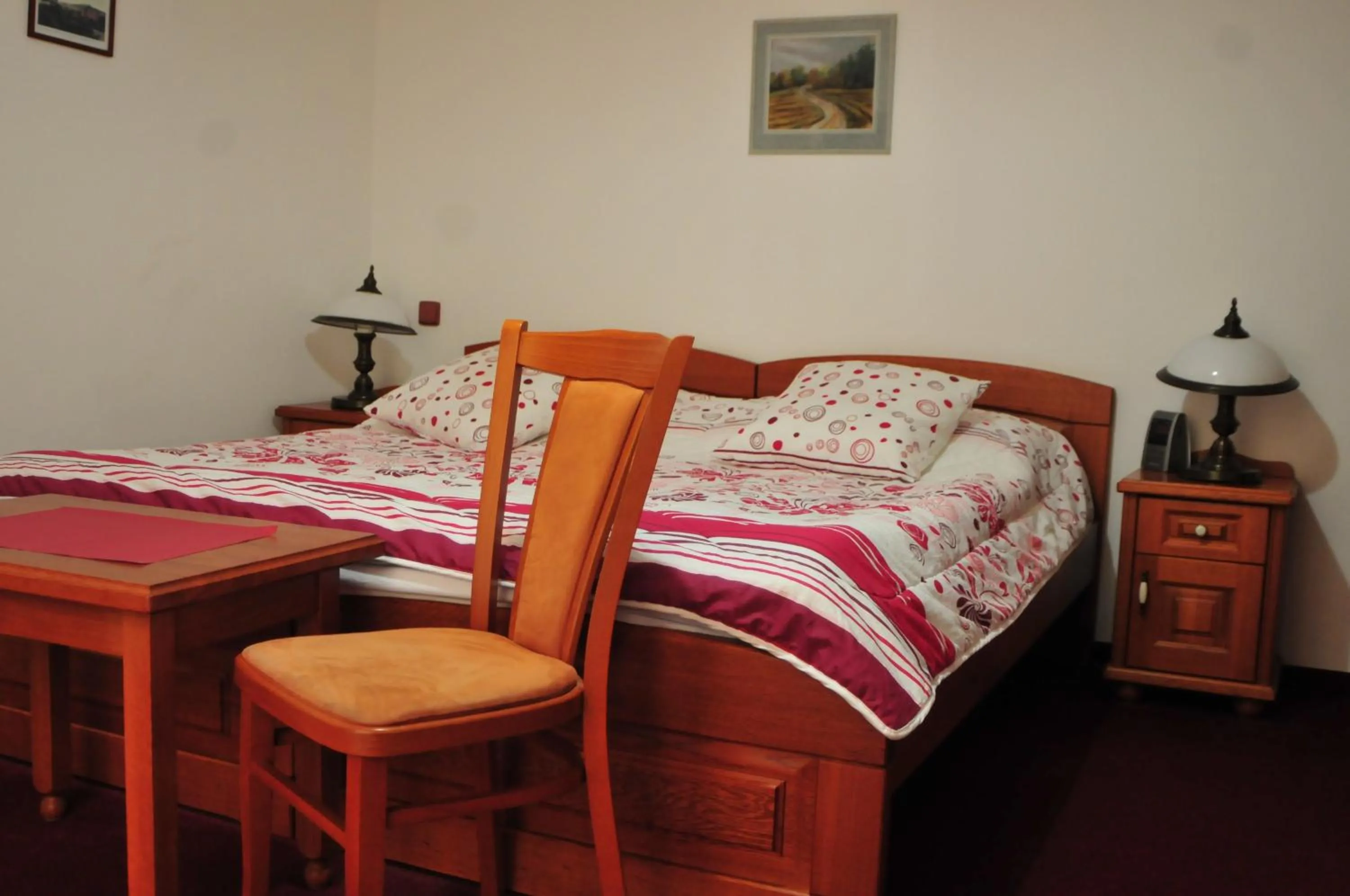 Bed in Hotel Pegas Brno