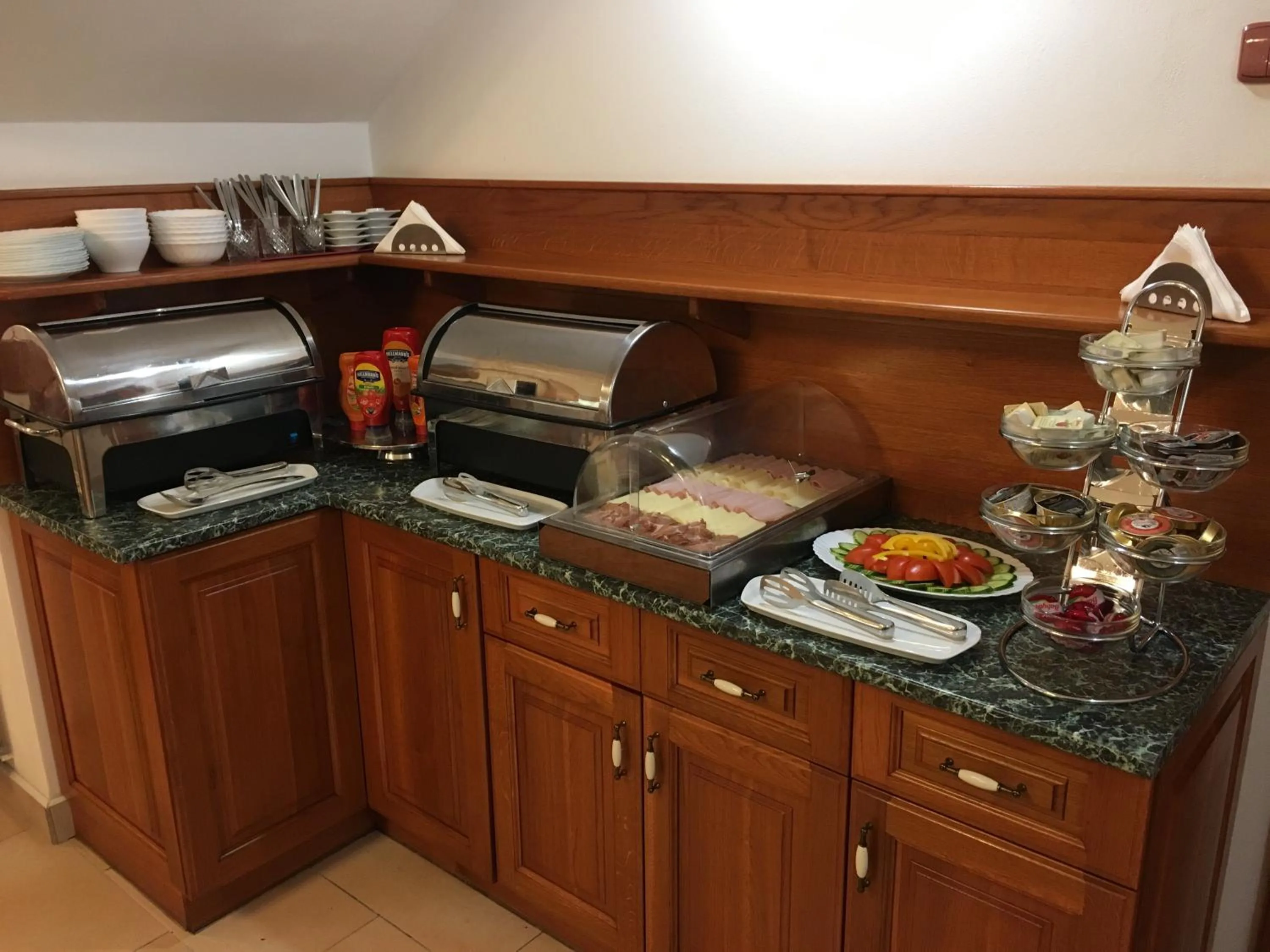 Breakfast in Hotel Pegas Brno