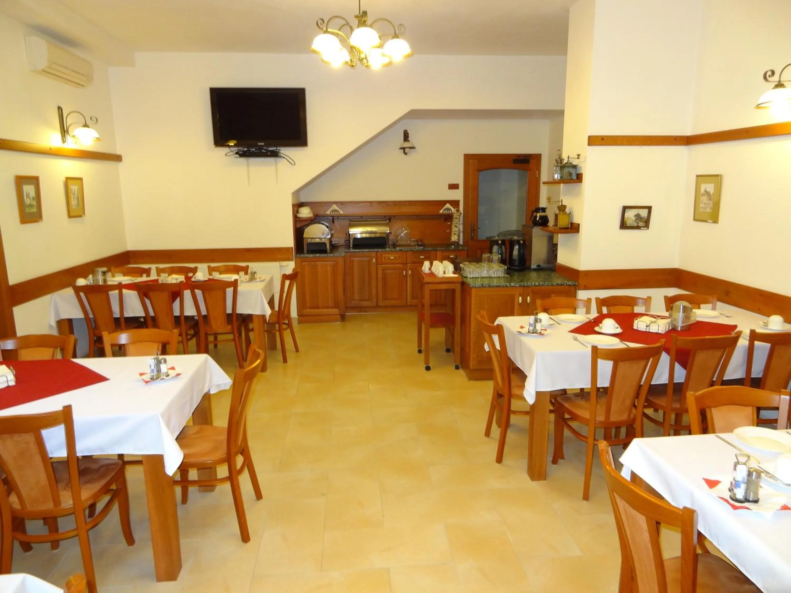 Food and drinks in Hotel Pegas Brno