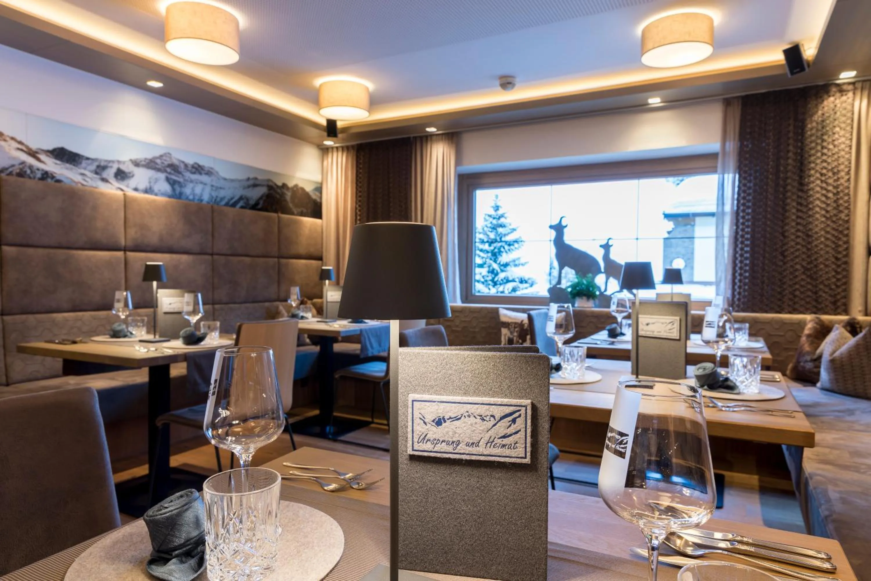 Restaurant/places to eat in GenussHotel Sonnblick