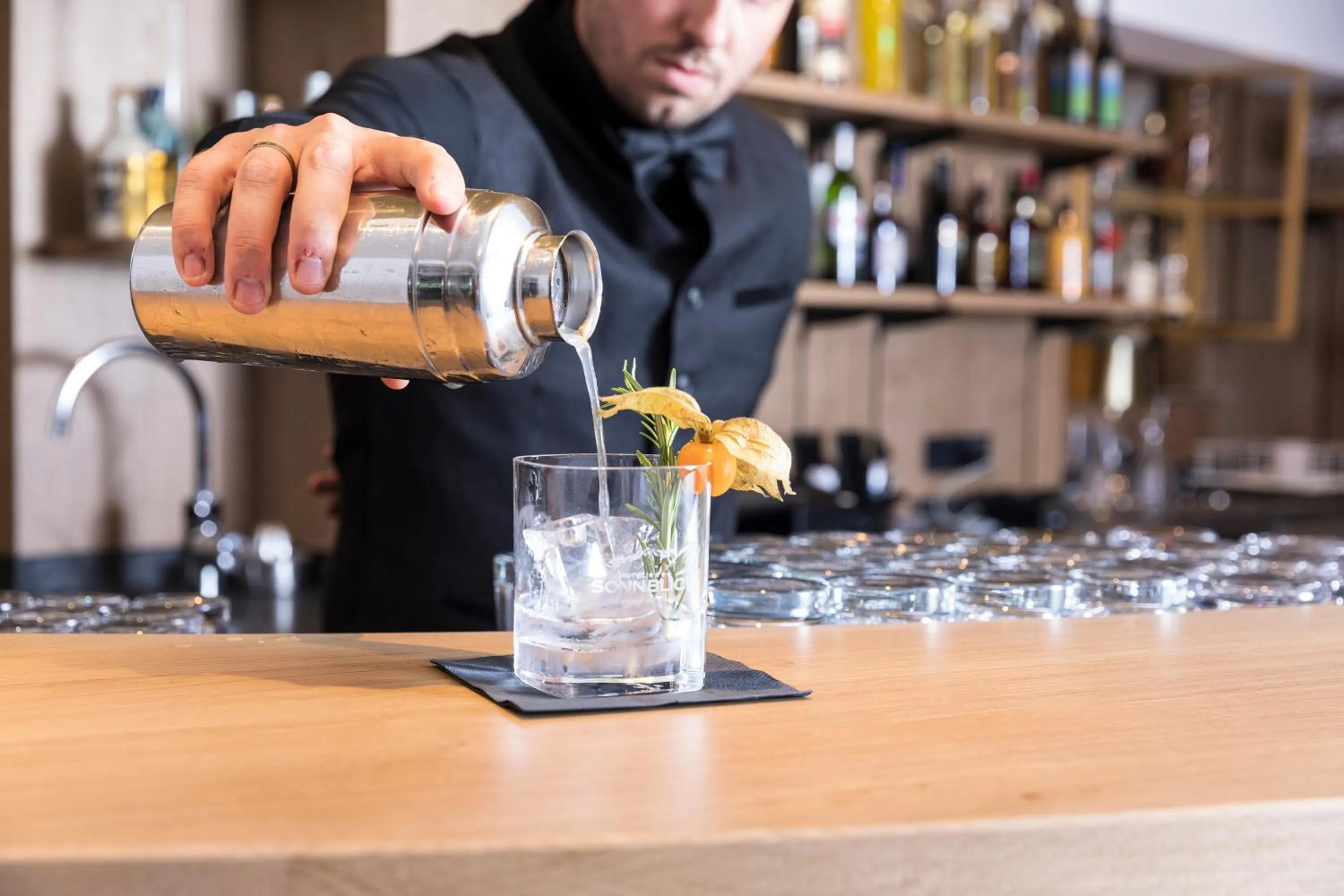 Lounge or bar in GenussHotel Sonnblick