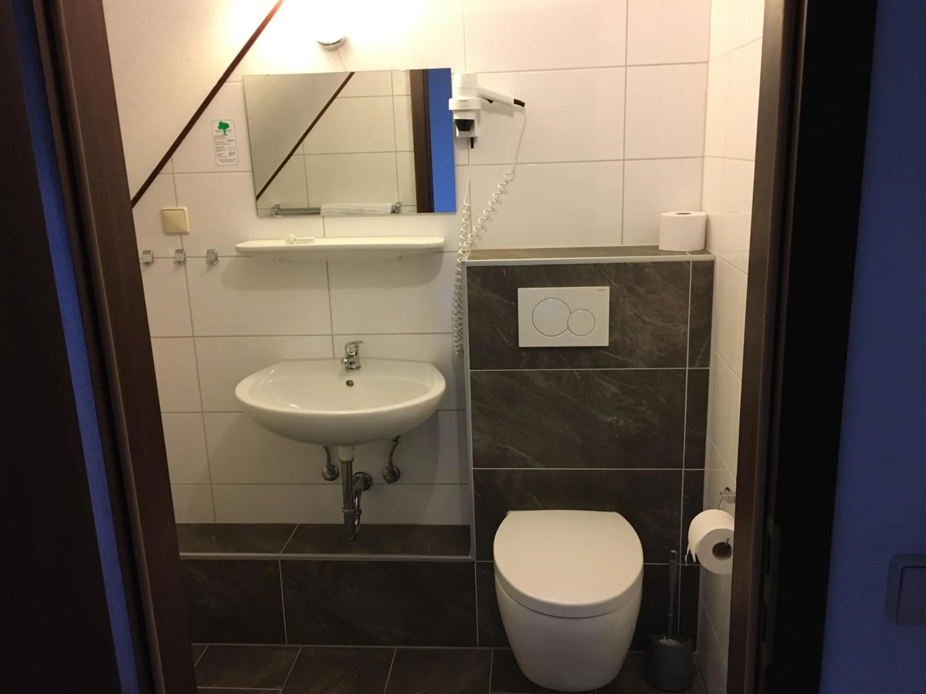 Toilet in Paciello Restaurant Hotel