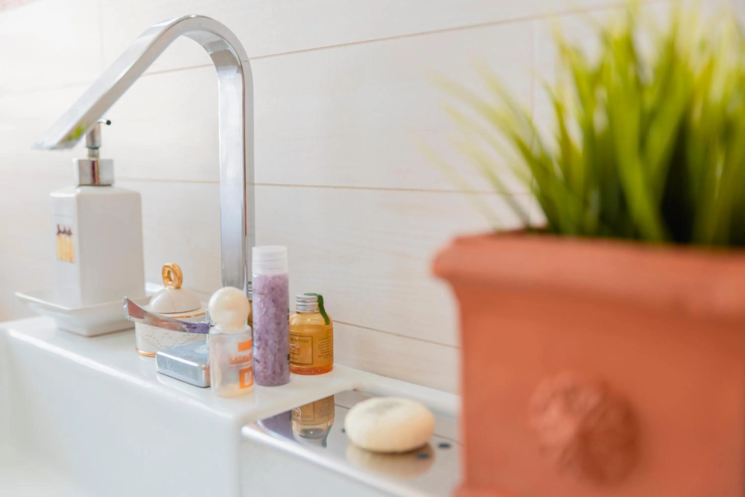 Decorative detail in Casa Barone