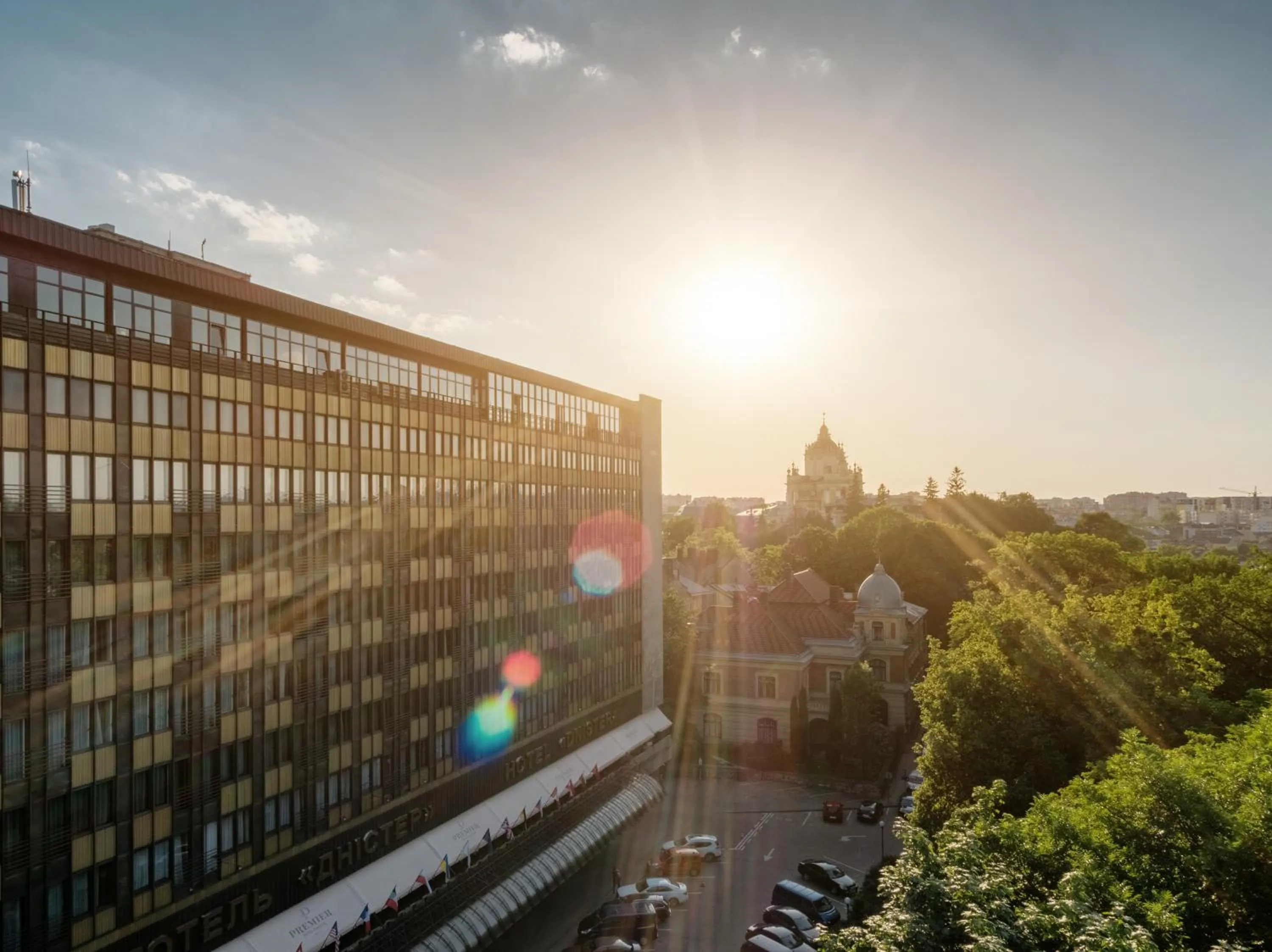 Property building in Premier Hotel Dnister