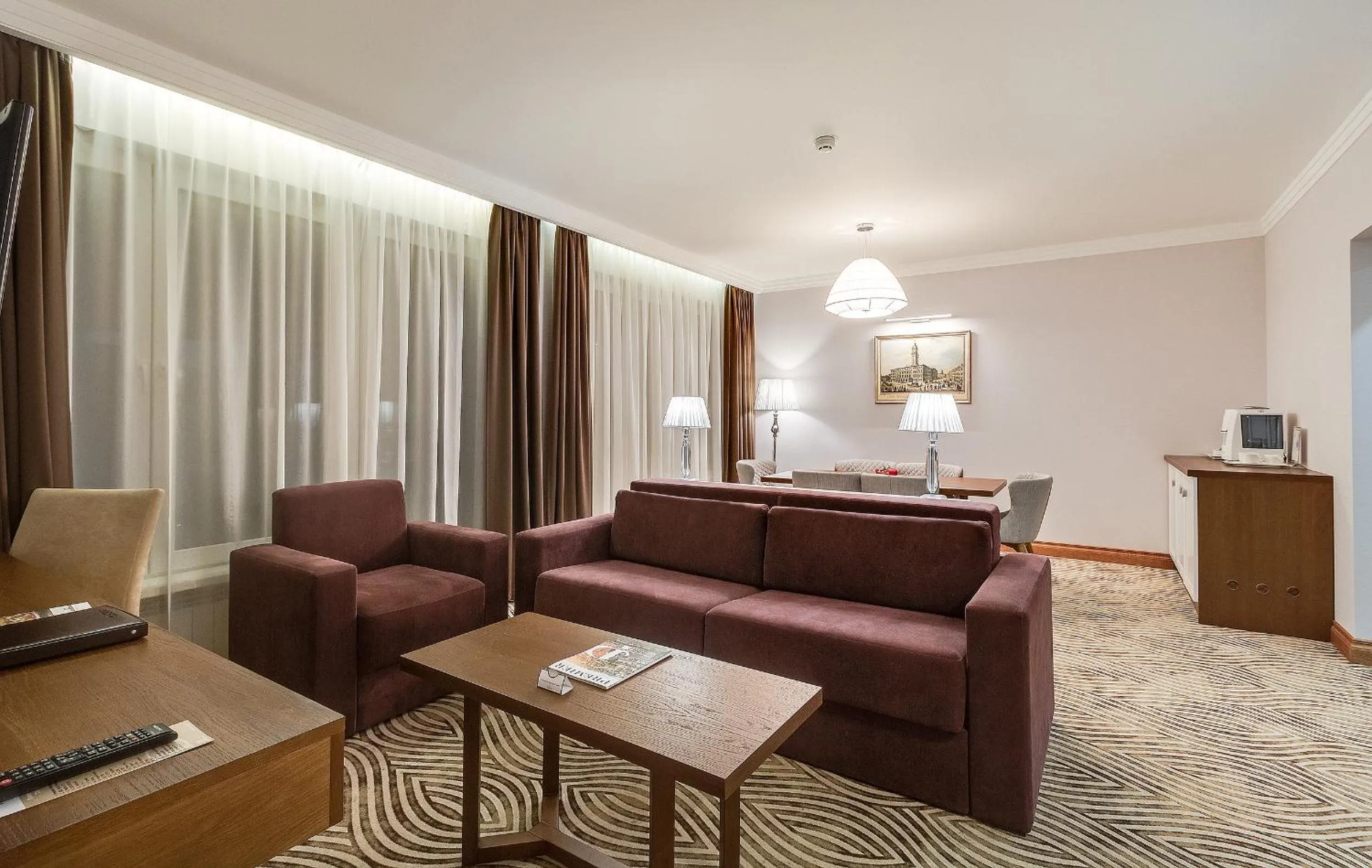 Living room in Premier Hotel Dnister