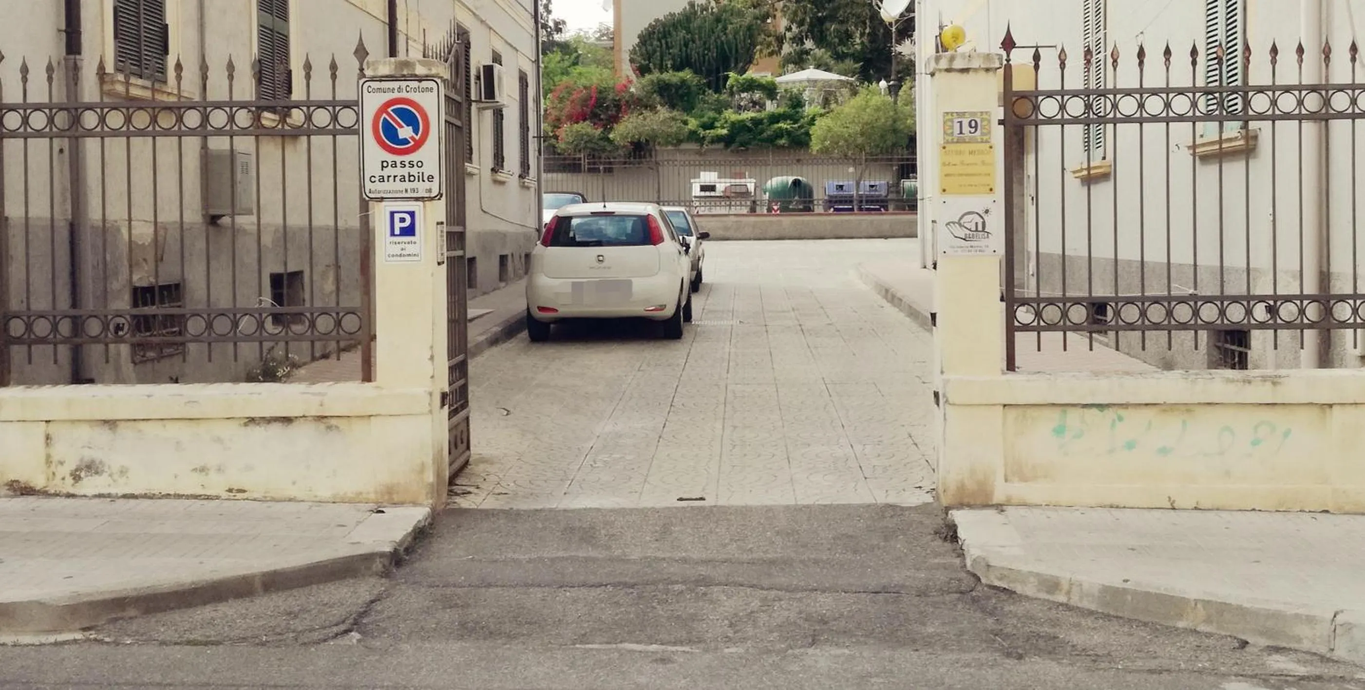 Facade/entrance in B&B Elisa