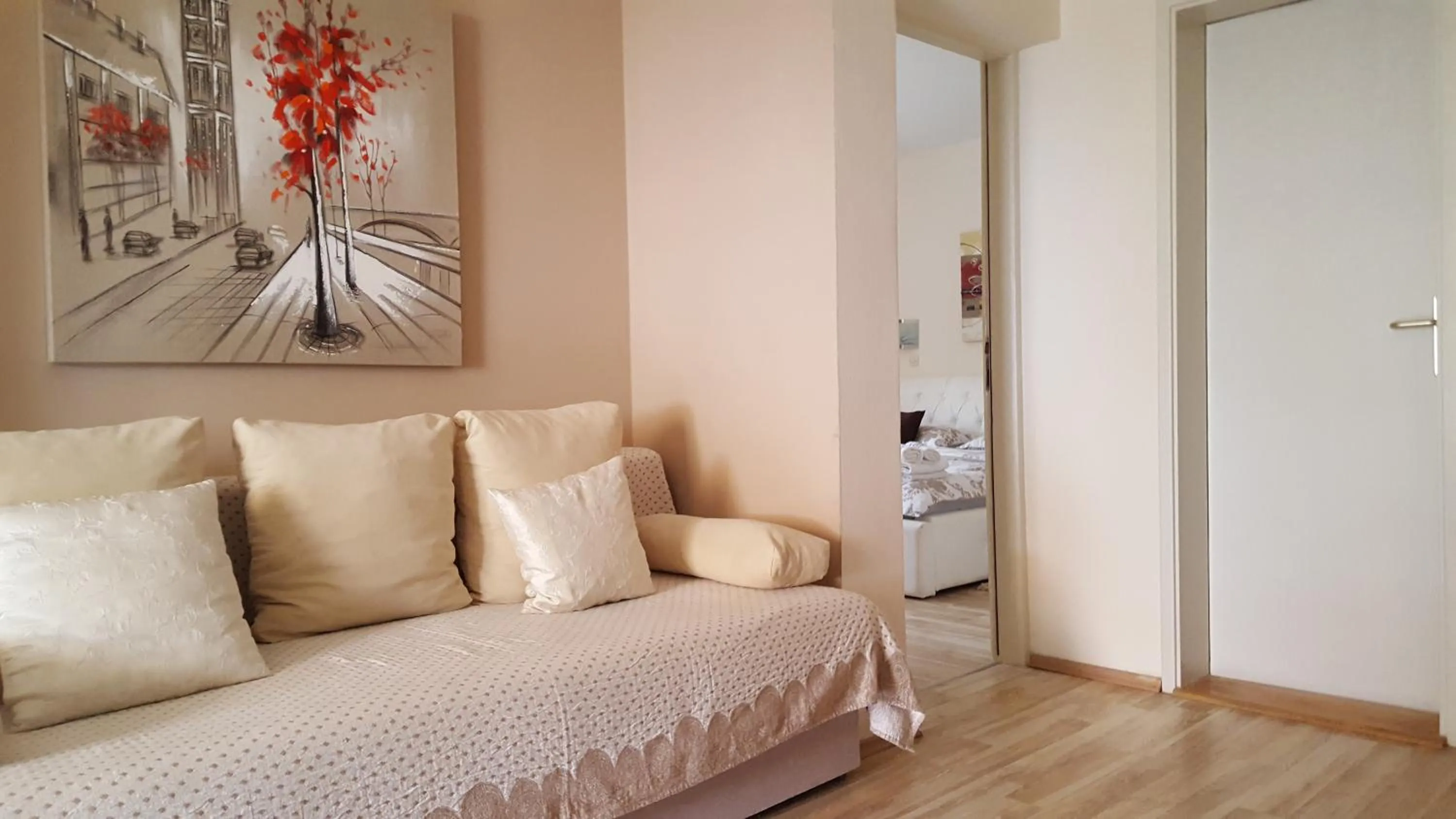 Living room in Villa Vanilla with Heated Pool