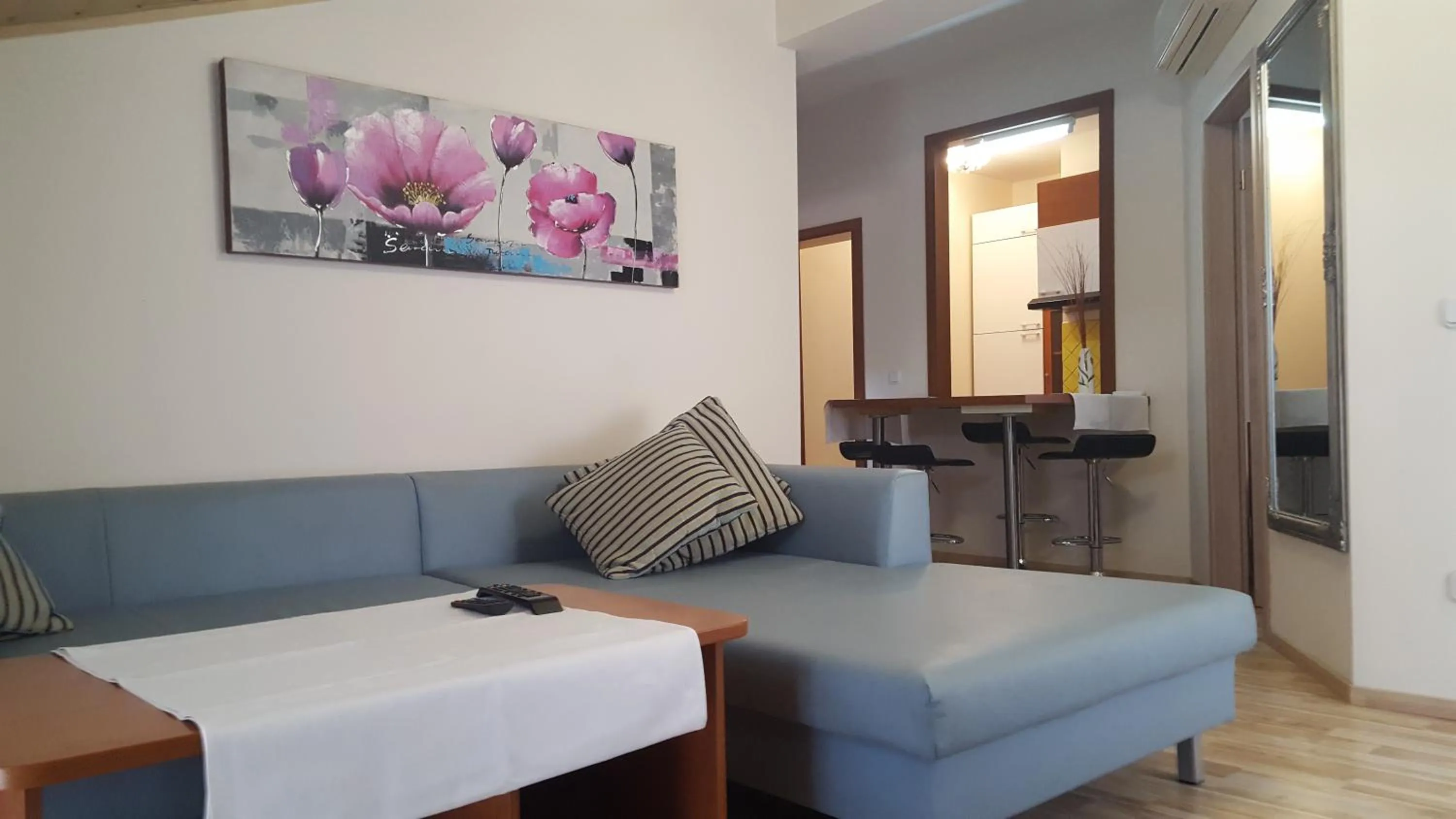 Living room in Villa Vanilla with Heated Pool