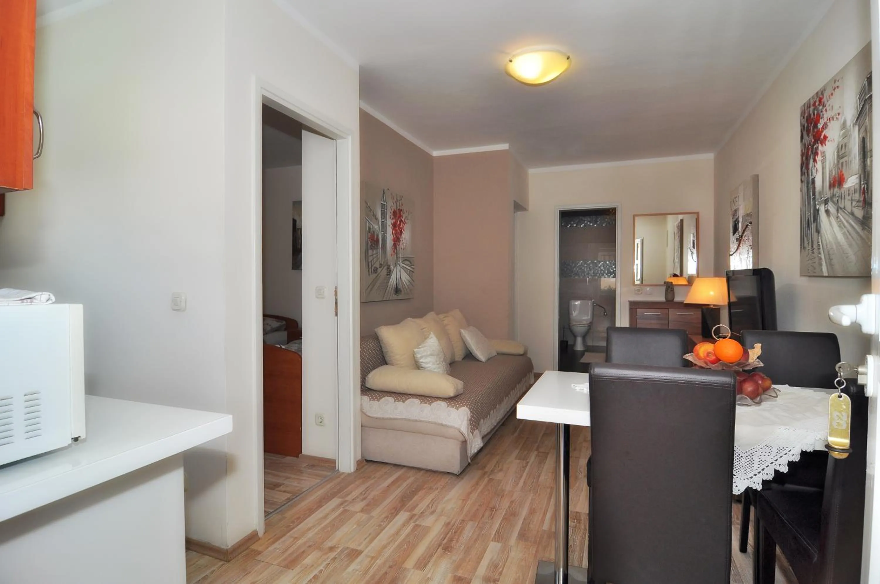 Living room in Villa Vanilla with Heated Pool