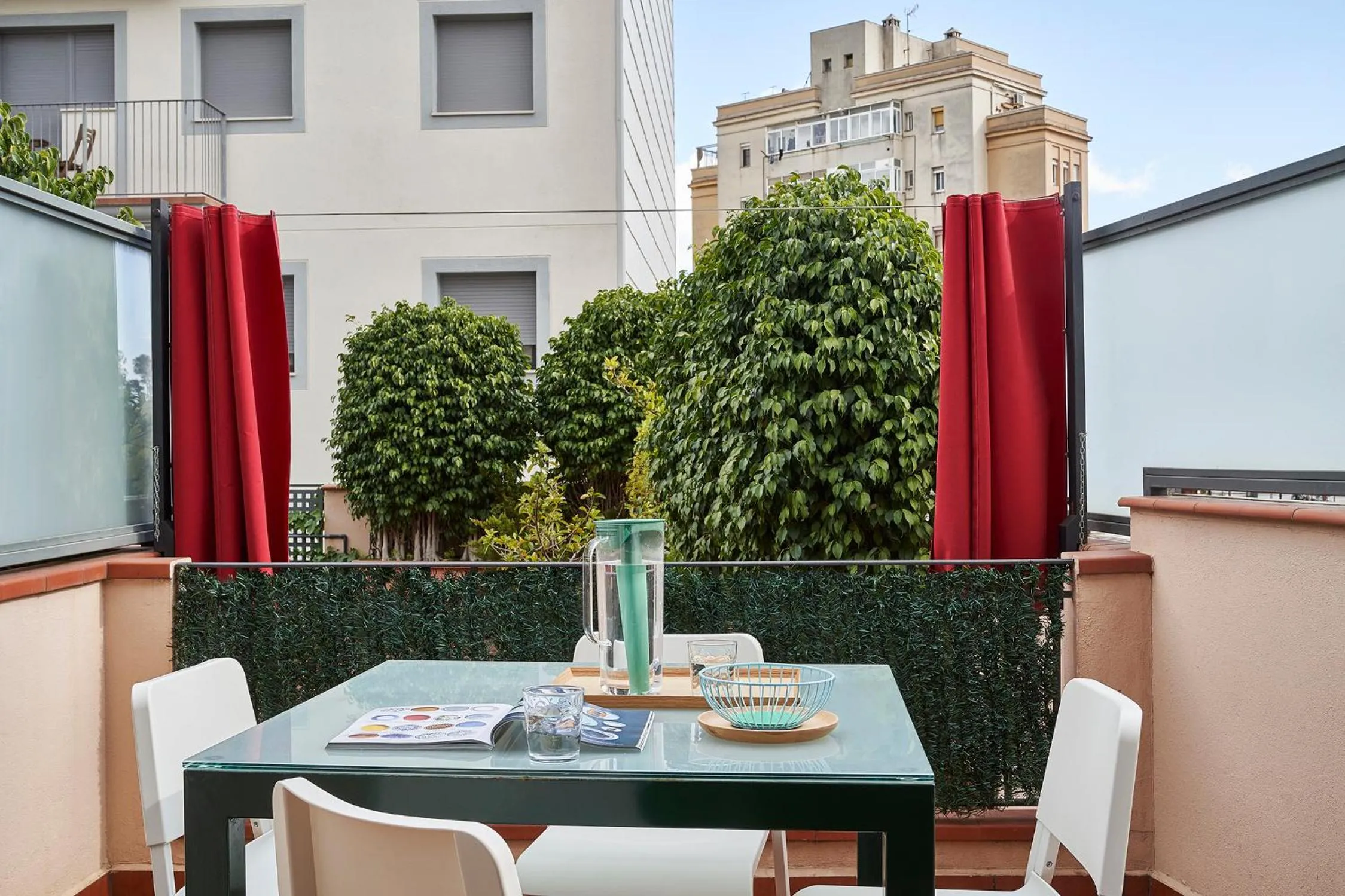 Balcony/Terrace in Lugaris Rambla Apartments