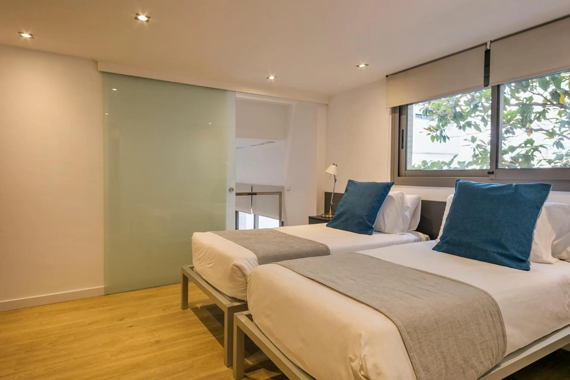 Bedroom, Bed in Lugaris Rambla Apartments