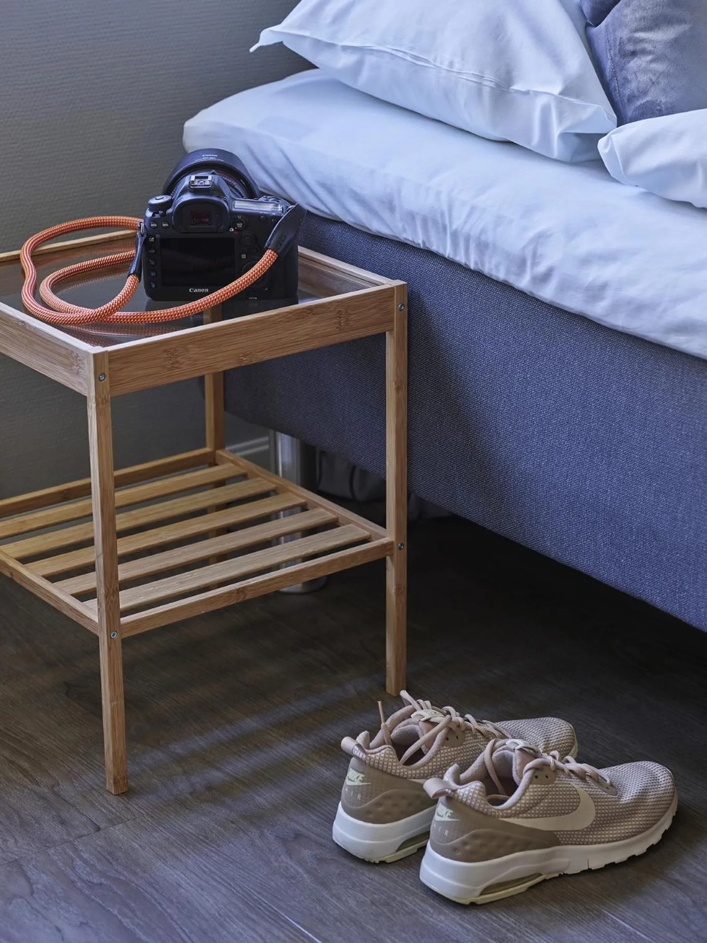Decorative detail, Bed in Heimly Pensjonat