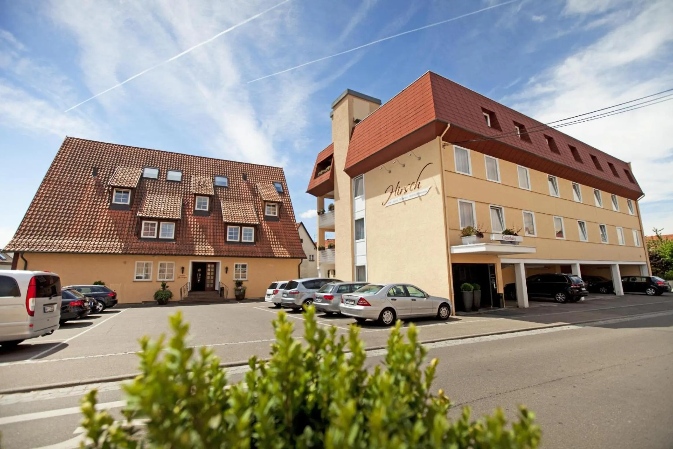 Facade/entrance in Hotel Hirsch