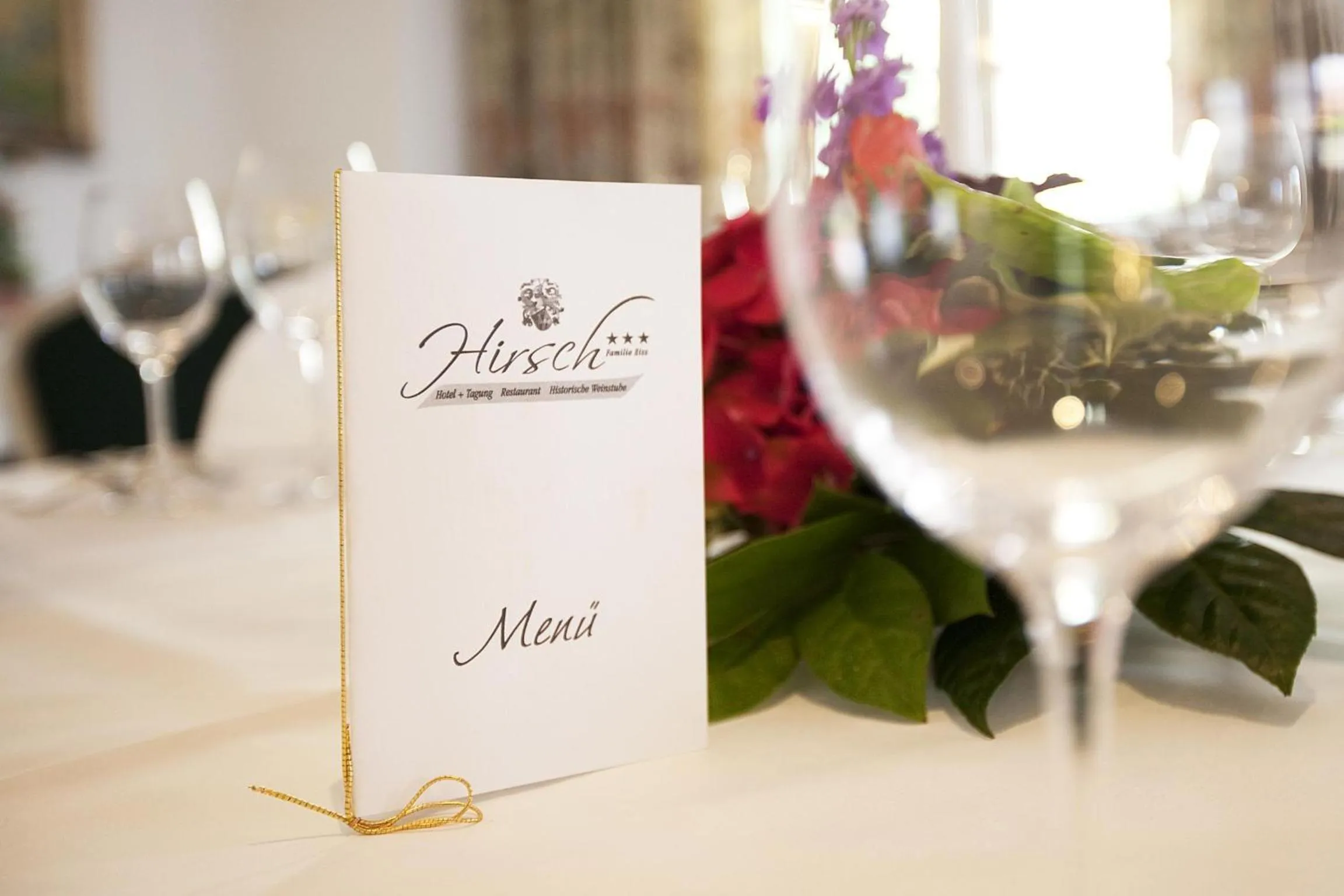 Decorative detail in Hotel Hirsch