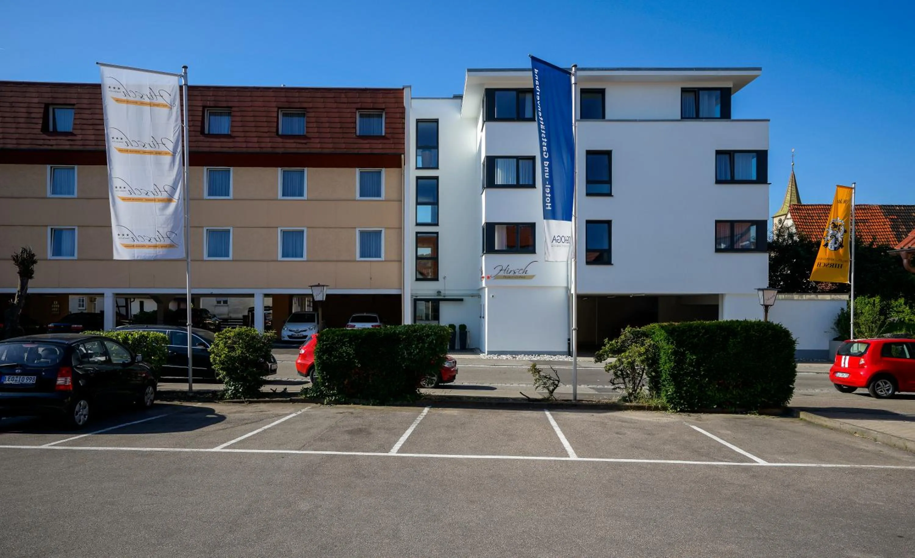 Property building in Hotel Hirsch