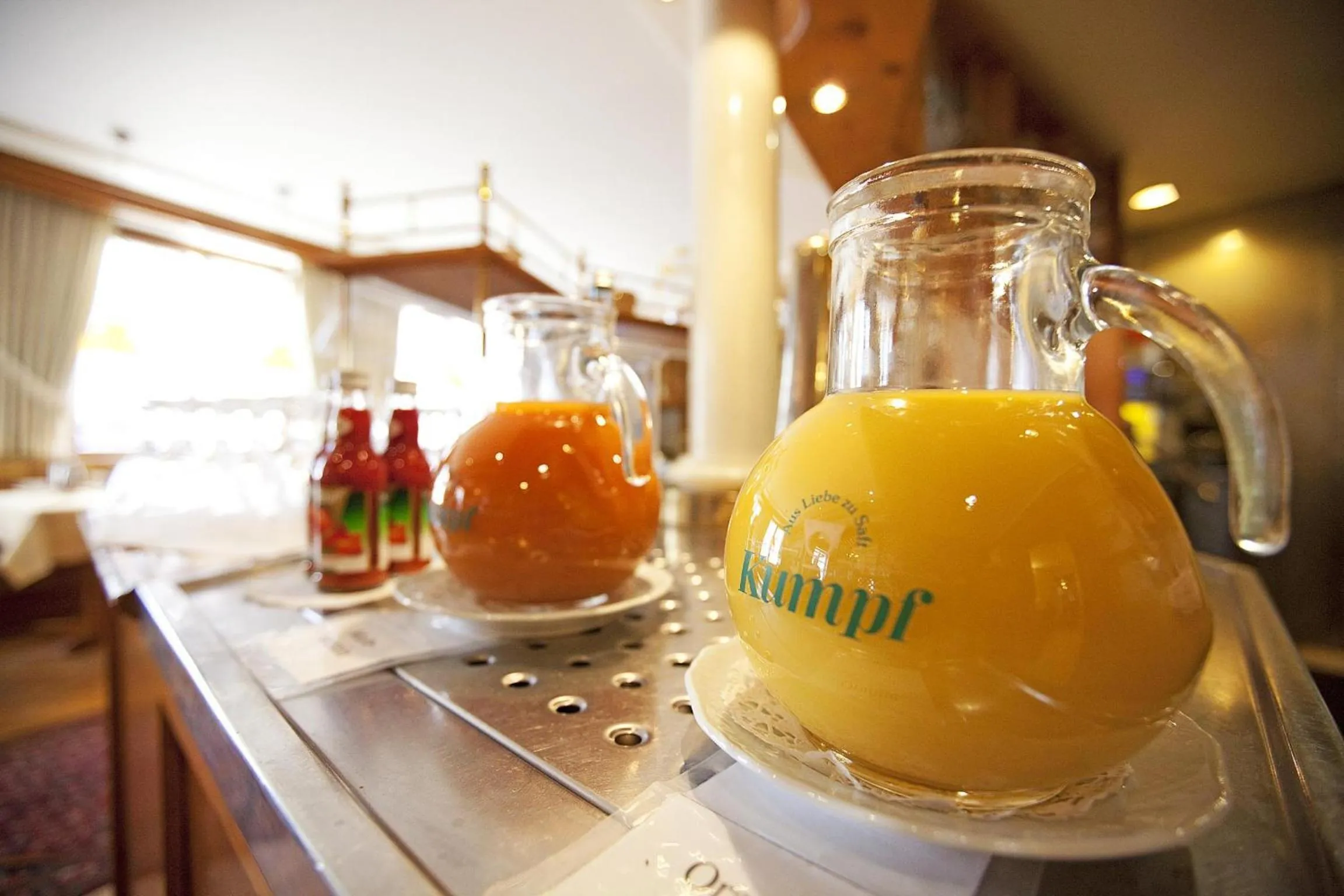 Food and drinks in Hotel Hirsch