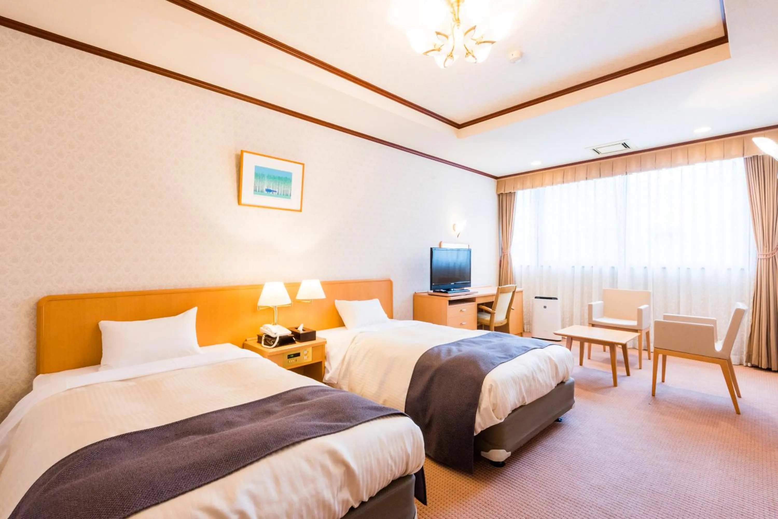 Photo of the whole room, Bed in TAOYA Kisoji