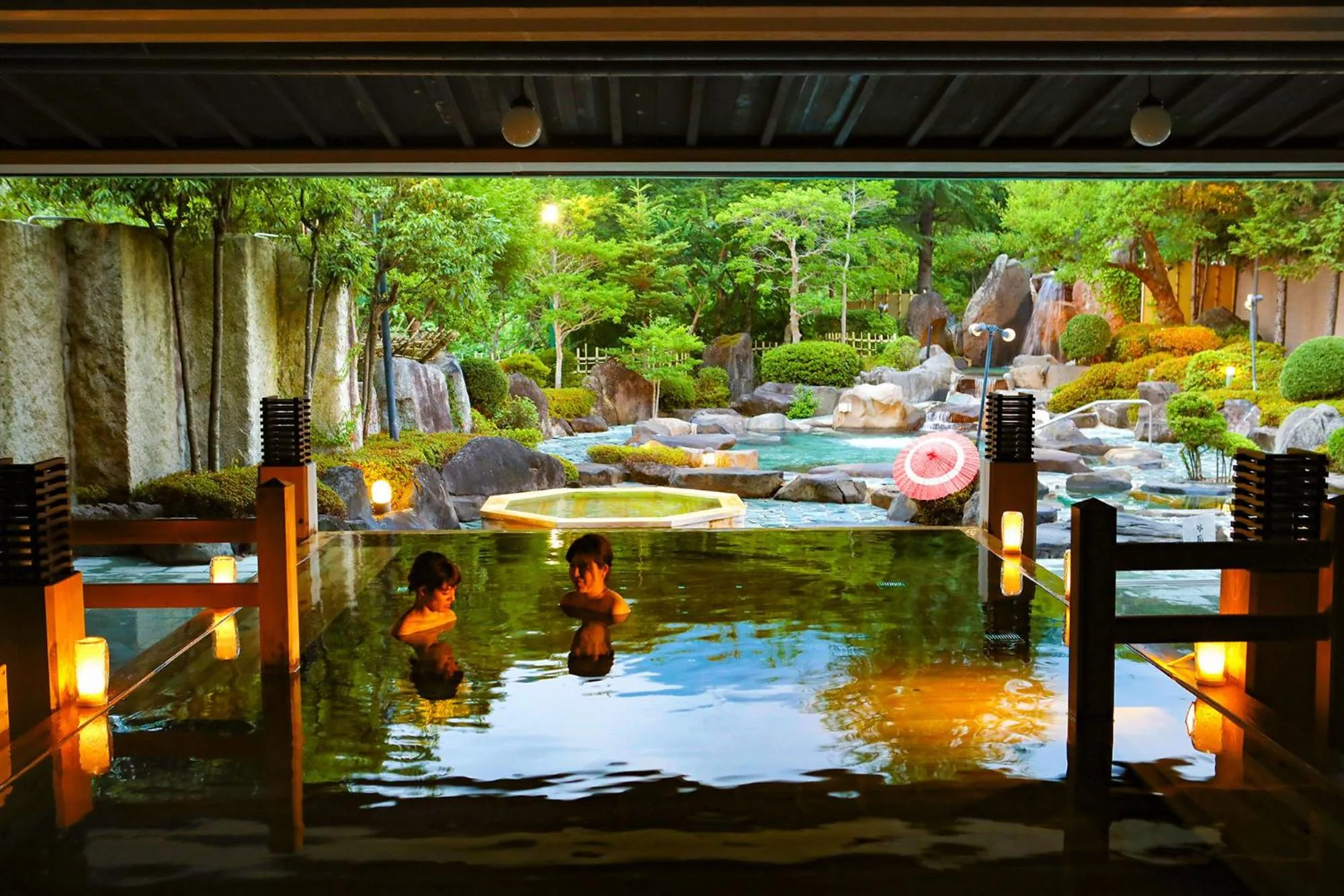 Hot Spring Bath in TAOYA Kisoji