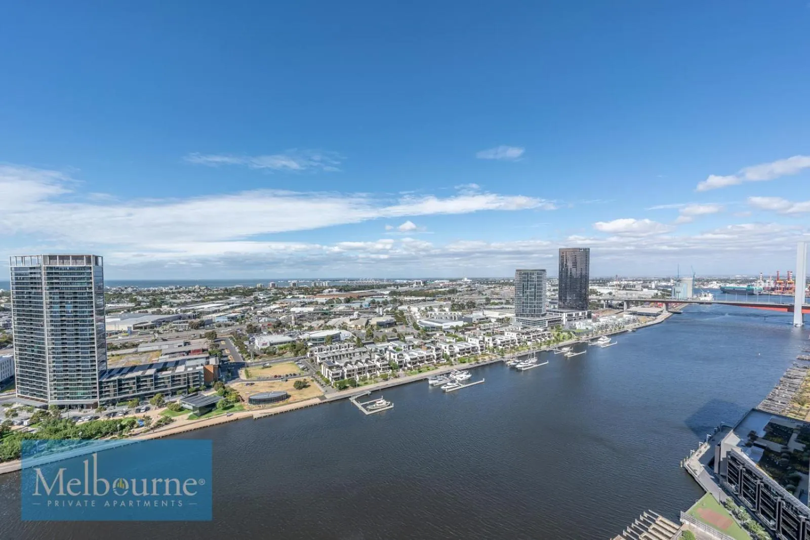 River view in Melbourne Private Apartments - Collins Street Waterfront, Docklands
