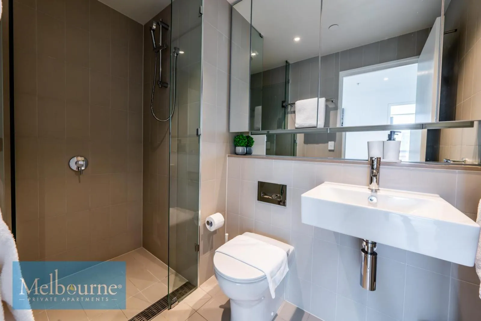 Shower in Melbourne Private Apartments - Collins Street Waterfront, Docklands