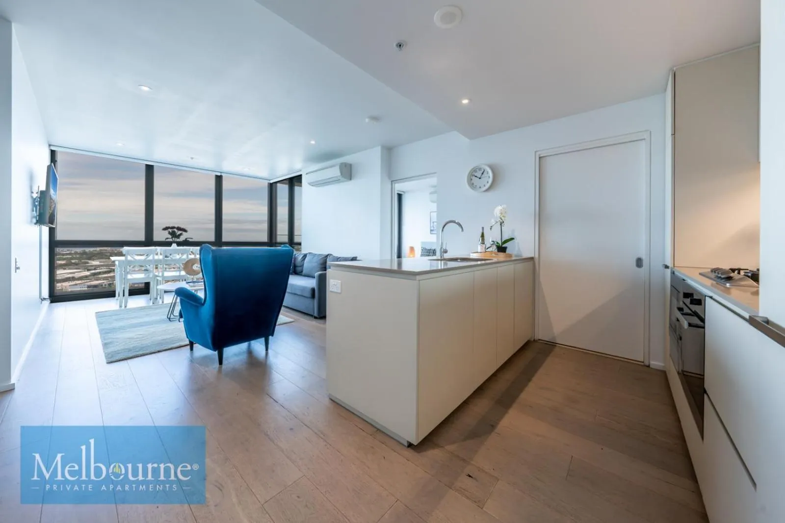 Kitchen or kitchenette in Melbourne Private Apartments - Collins Street Waterfront, Docklands