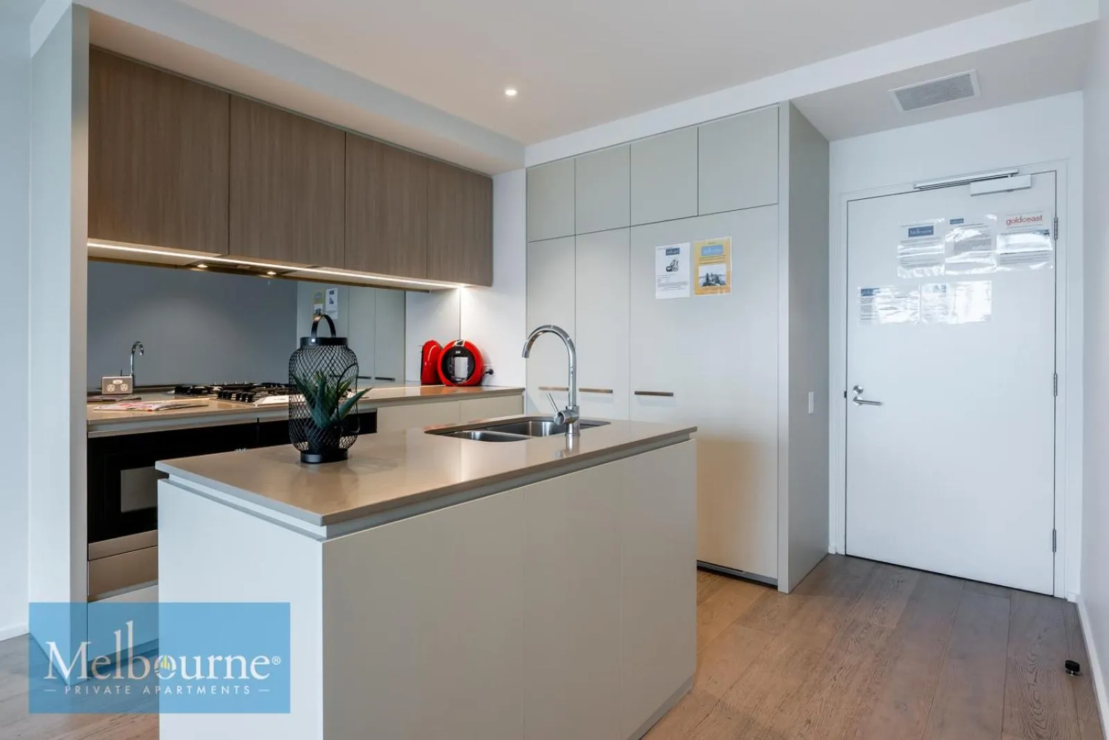 kitchen in Melbourne Private Apartments - Collins Street Waterfront, Docklands