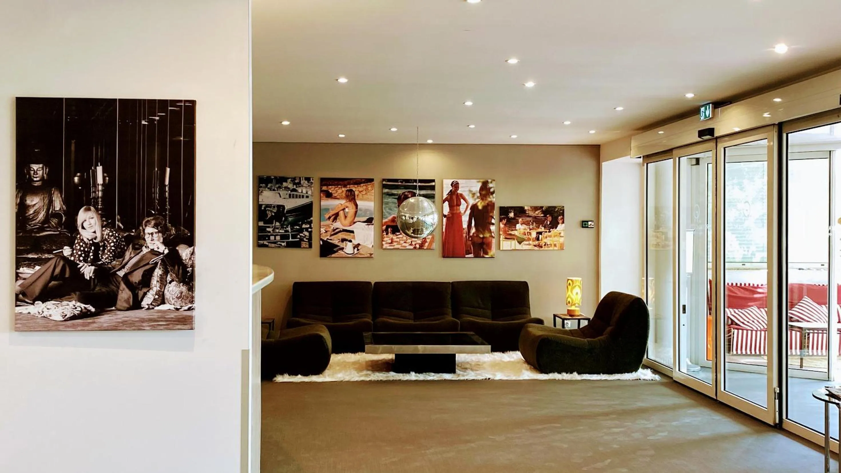 Living room in Royal Cottage Pamela Hotel Cassis