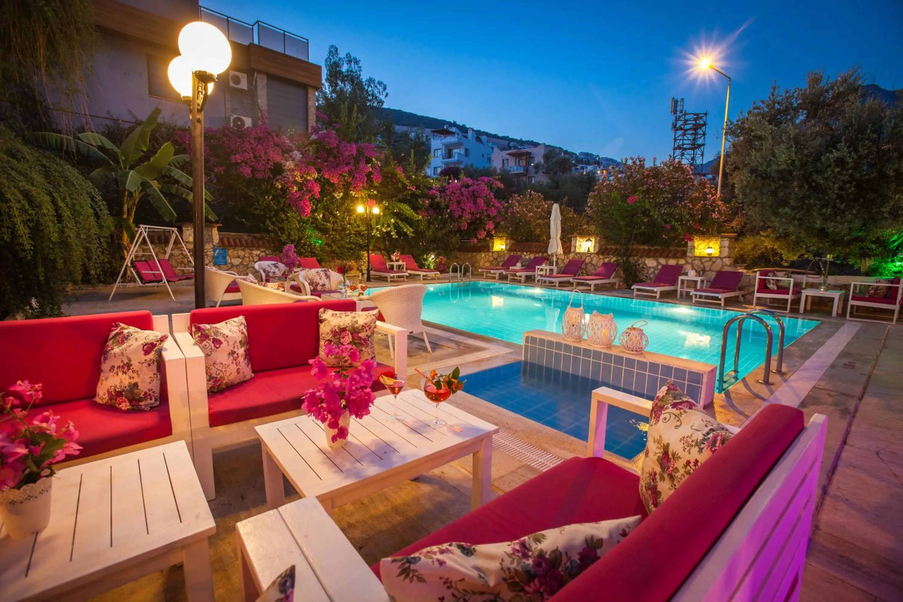 Pool view in Papermoon Hotel & Apartments