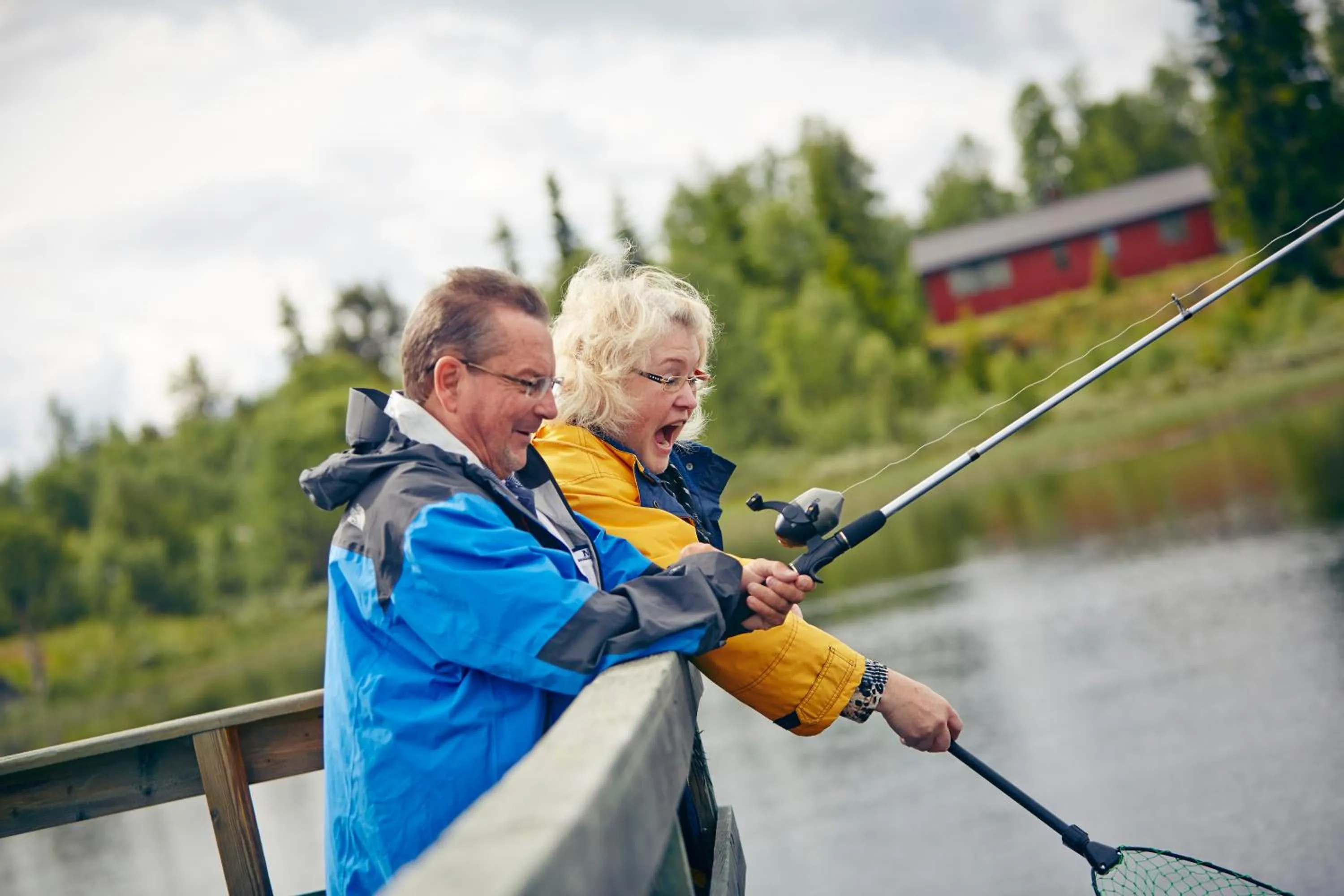 Fishing in Storefjell Resort