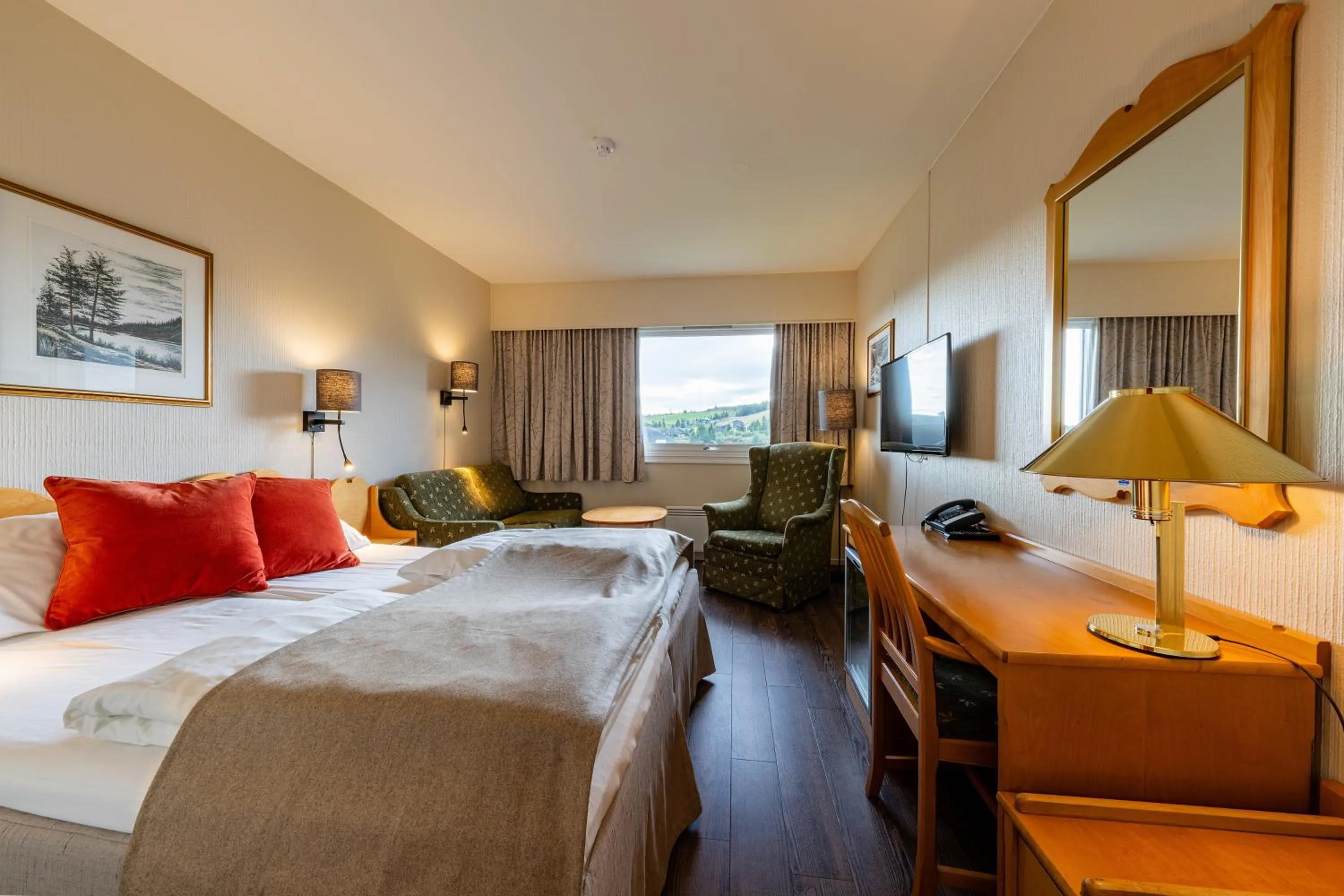 Bed in Storefjell Resort