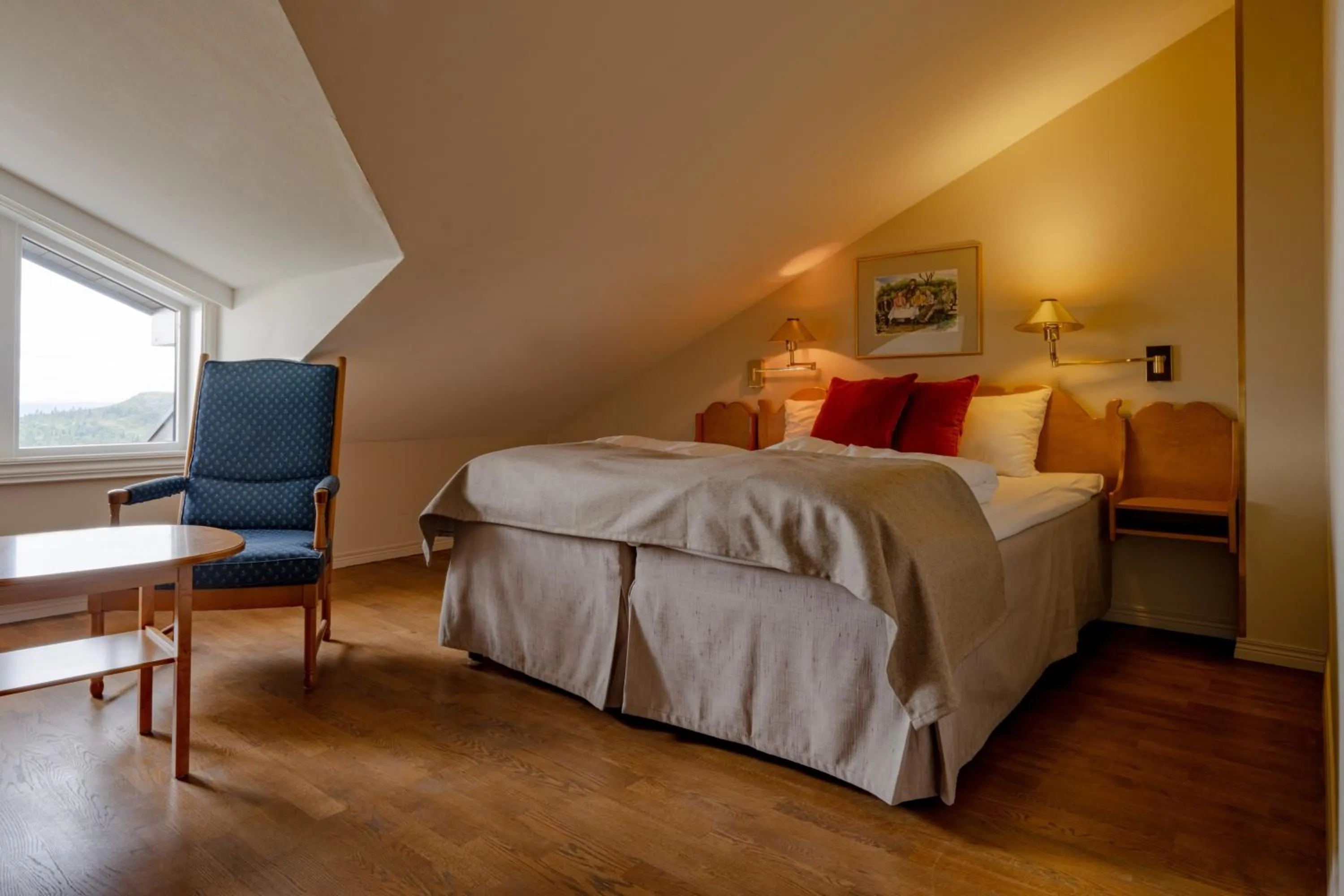 Bed in Storefjell Resort