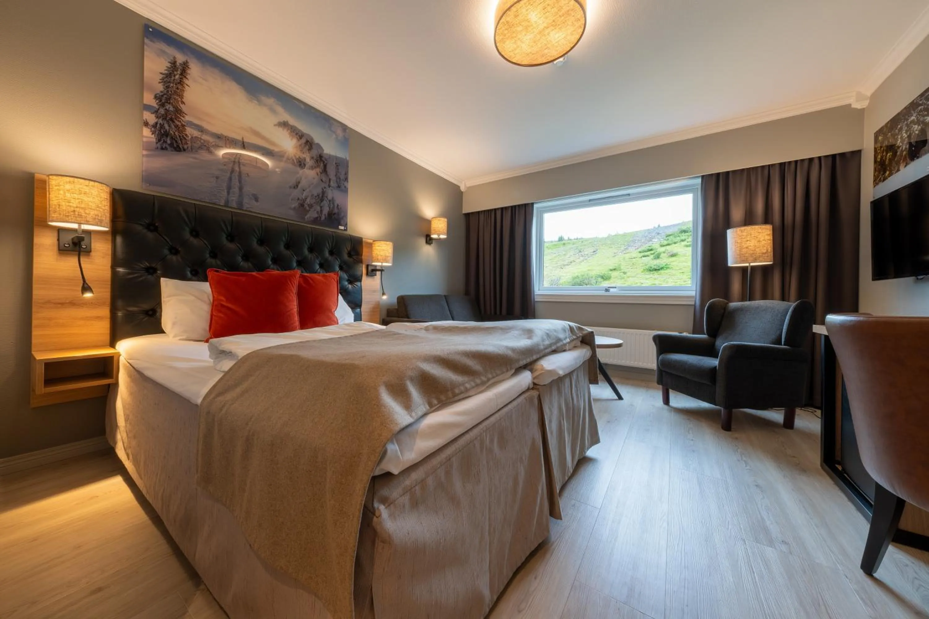 Bed in Storefjell Resort