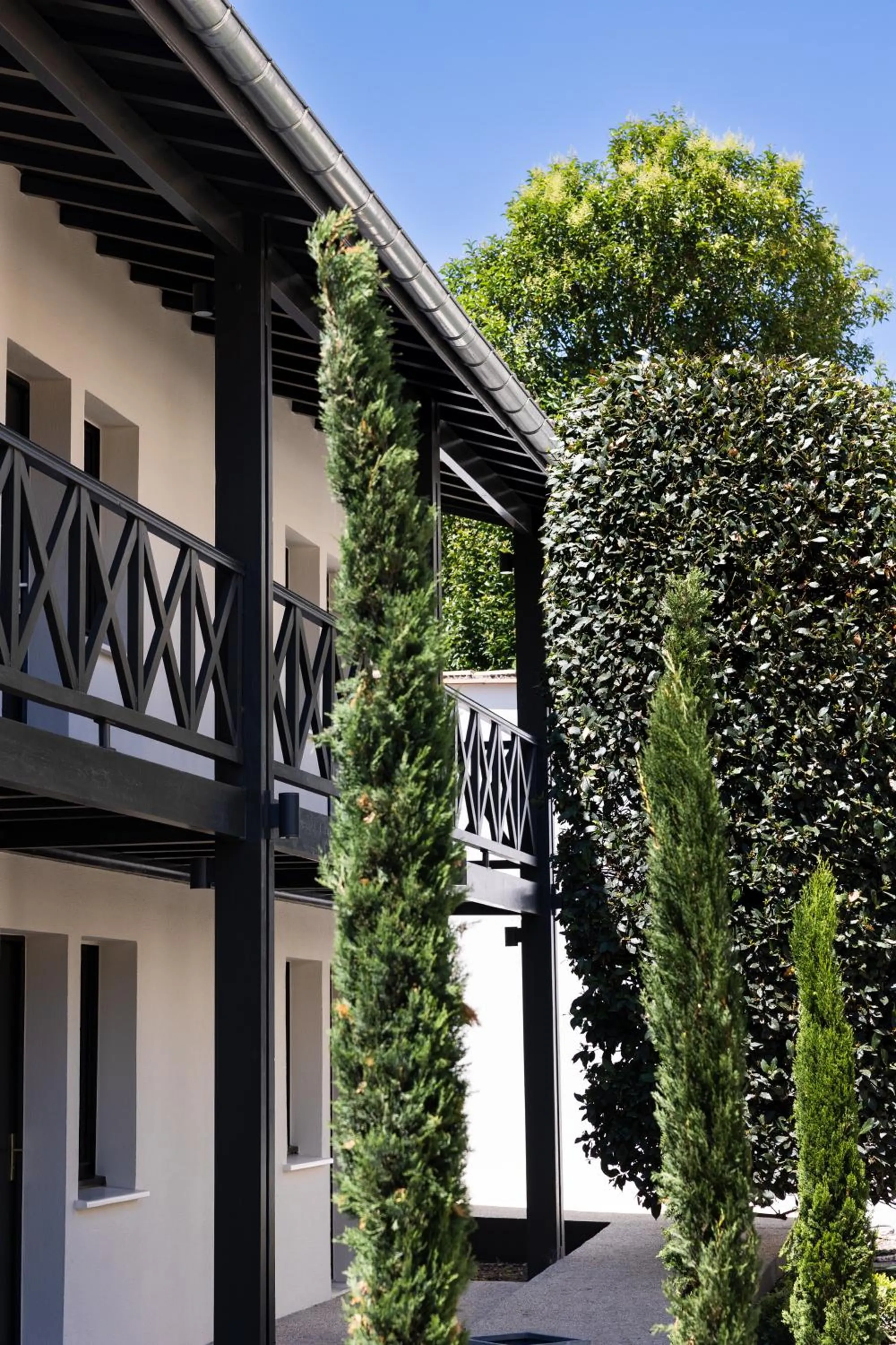Garden in Best Western Premier Hotel des Vignes et des Anges