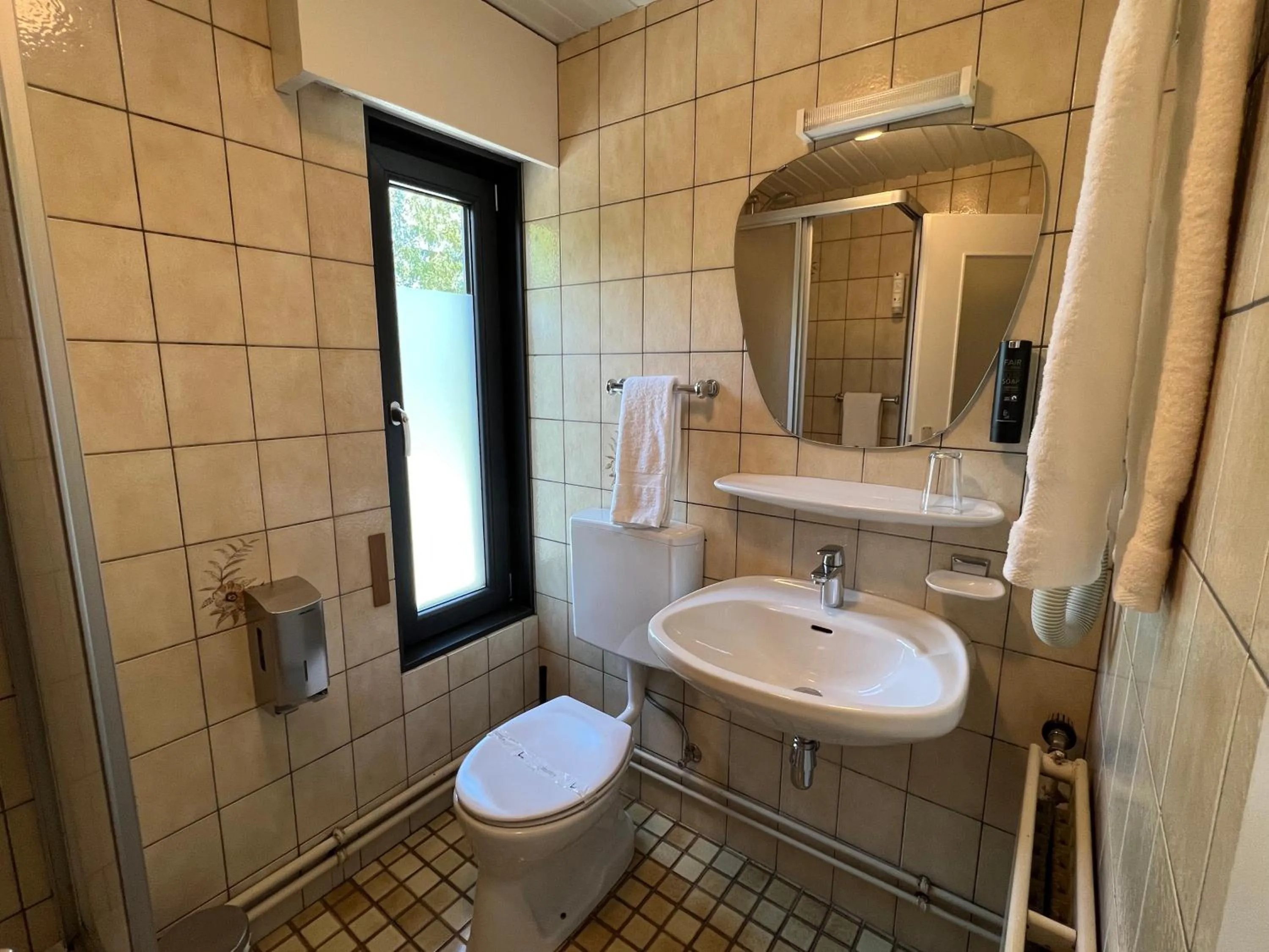 Bathroom in Hôtel Restaurant Lamy