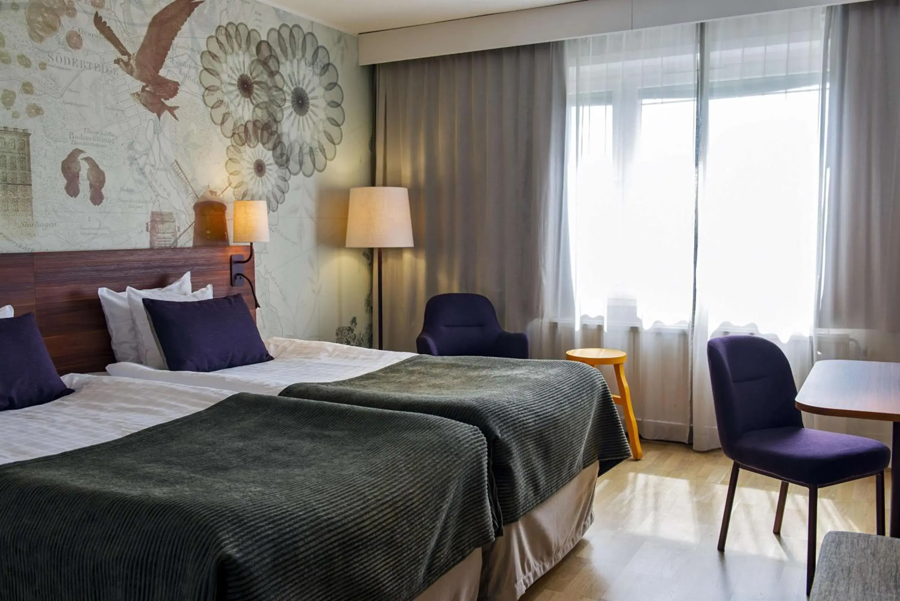 Standard Twin Room in Scandic Södertälje Standard Twin Room in Scandic Södertälje