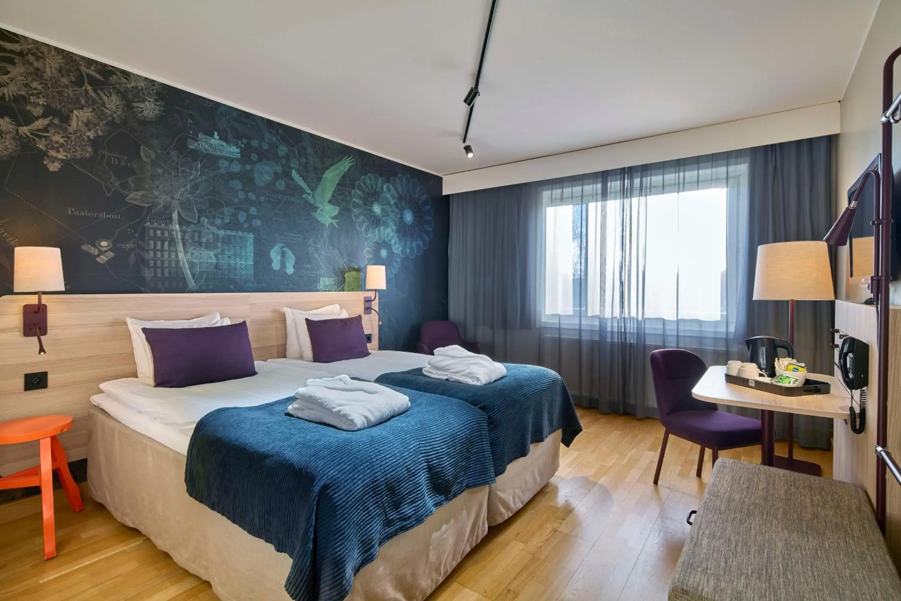 Superior Twin Room in Scandic Södertälje Superior Twin Room in Scandic Södertälje