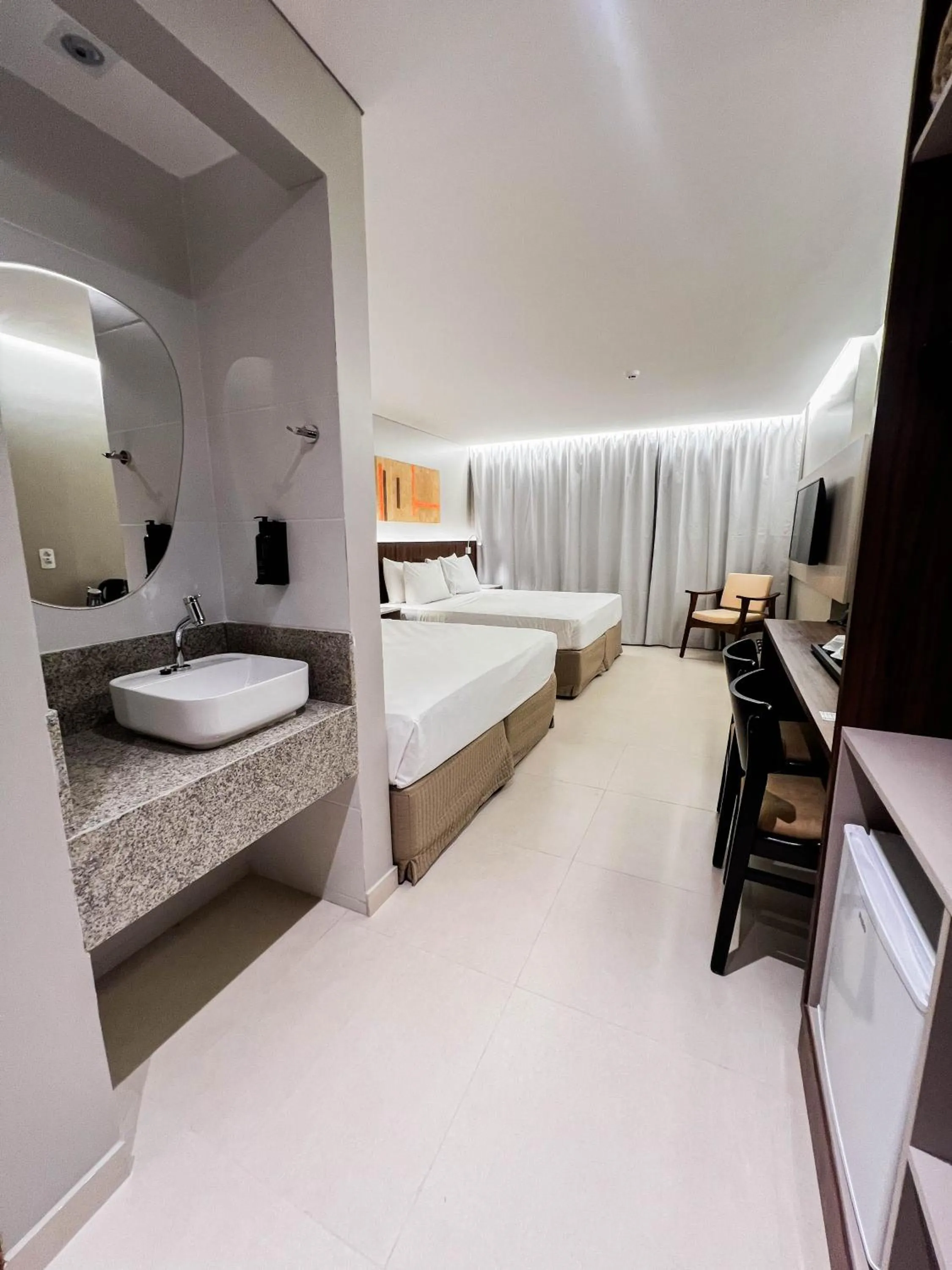 Bedroom, Bed in Smart Hotel João Pessoa