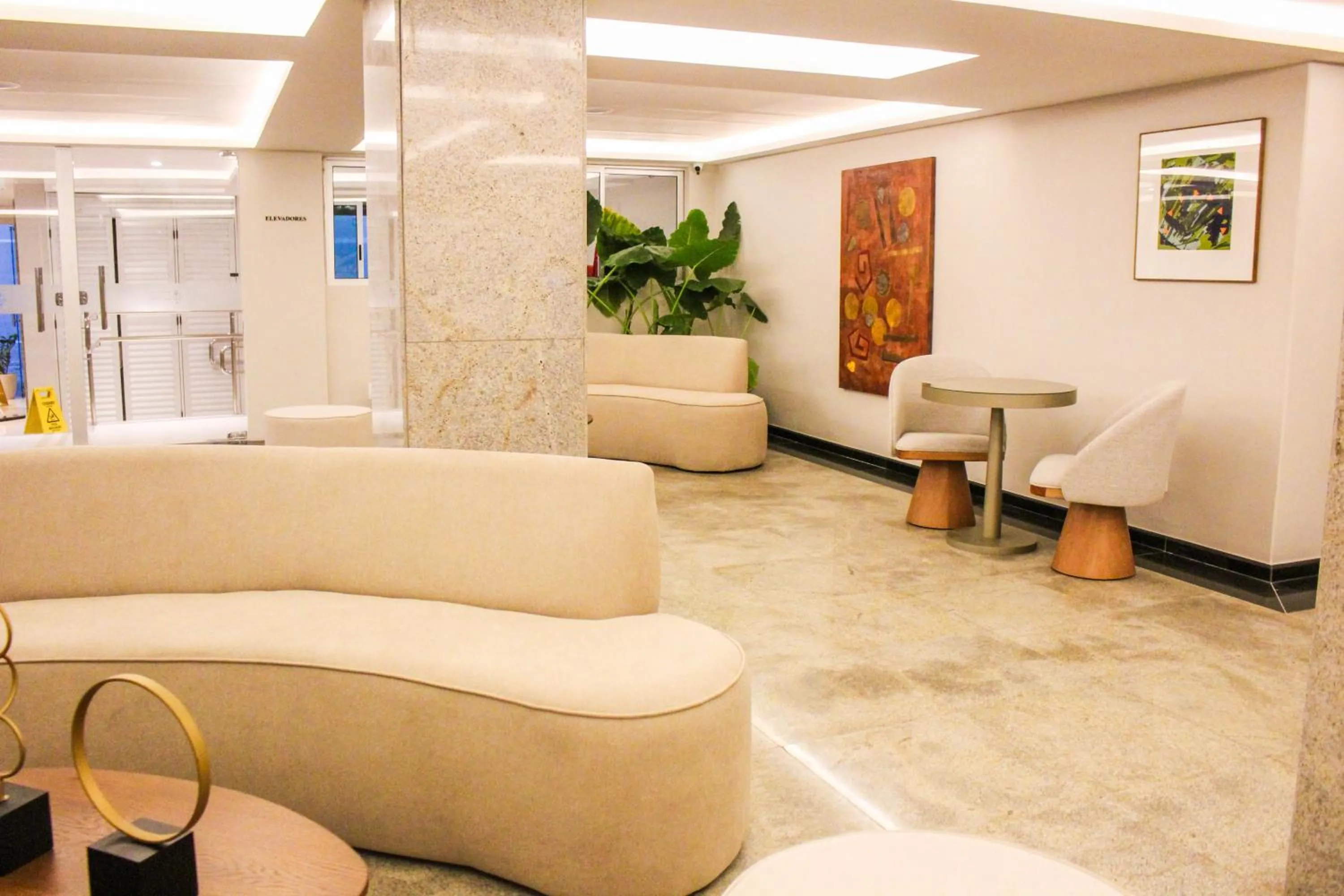 Lobby or reception in Smart Hotel João Pessoa