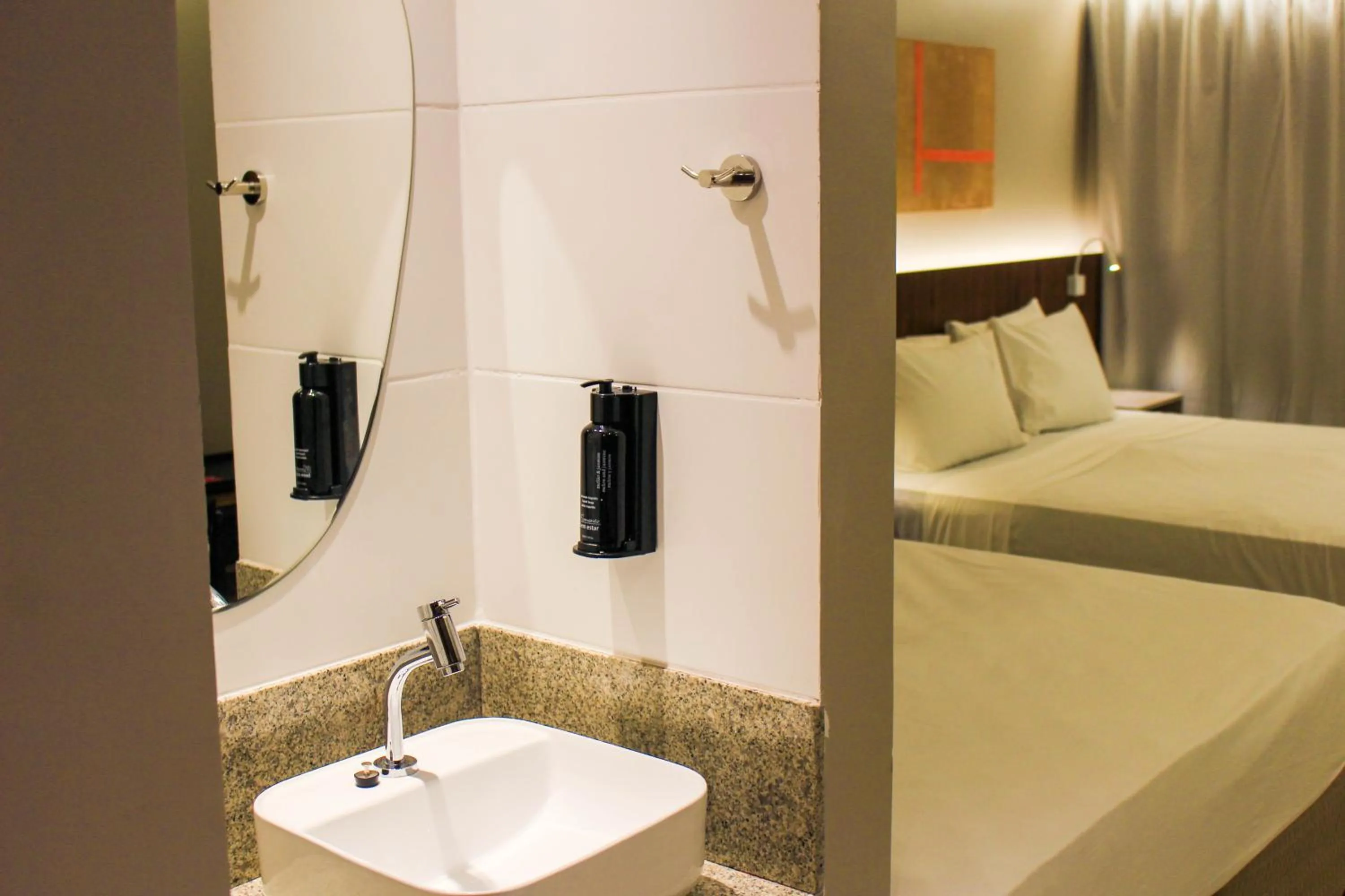 Bedroom, Bed in Smart Hotel João Pessoa