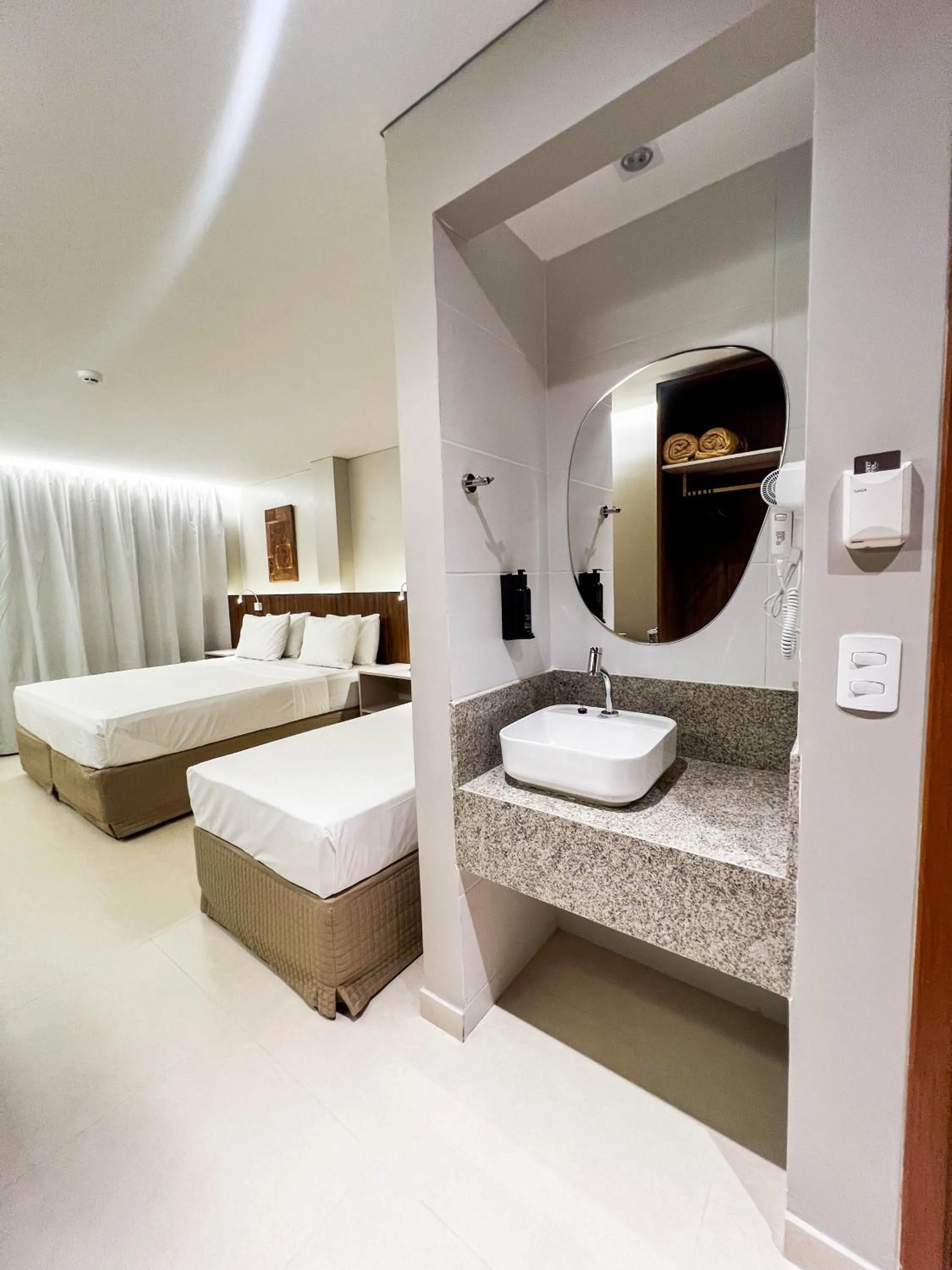 Bedroom, Bed in Smart Hotel João Pessoa