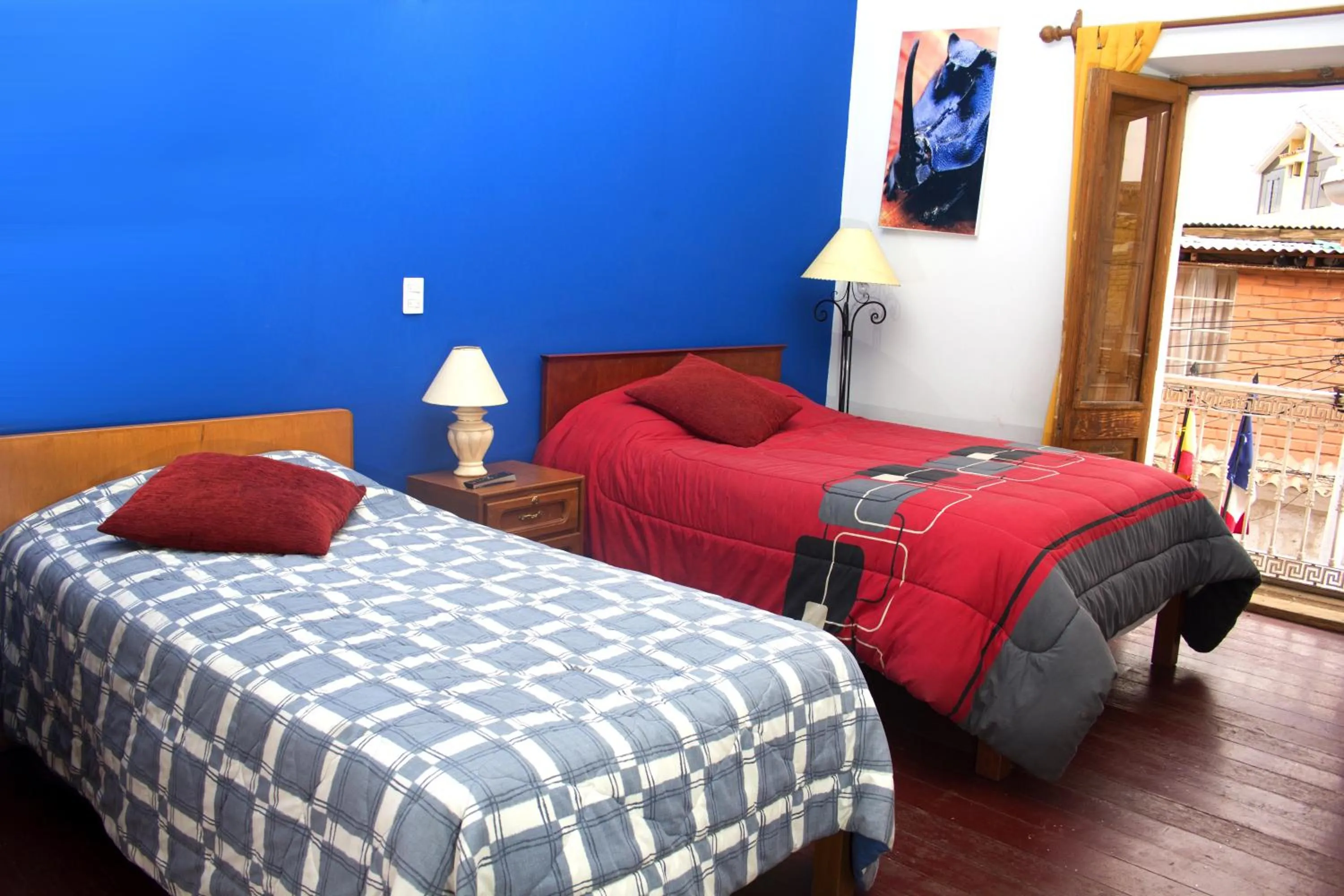 Bed in Posada Nueva España