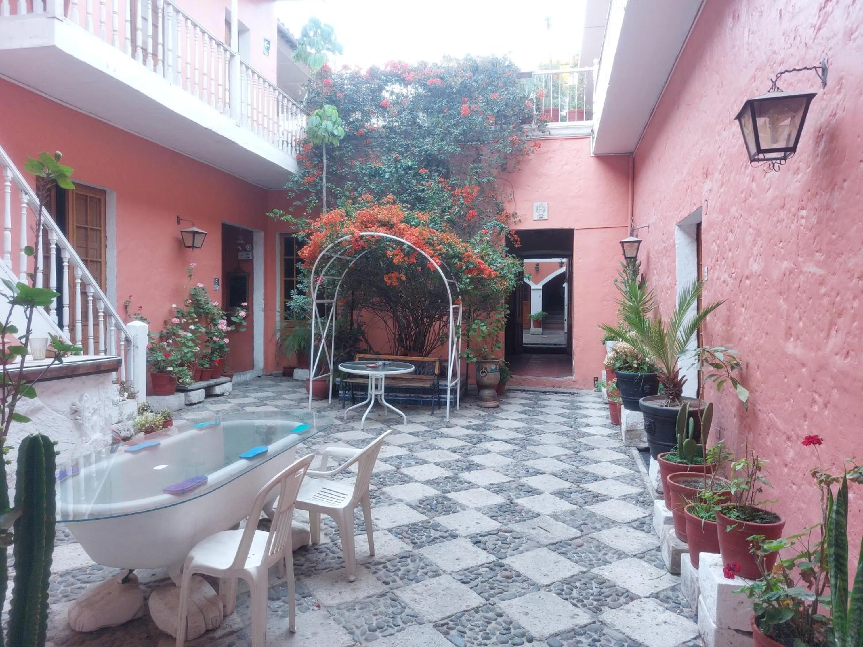 Patio in Posada Nueva España