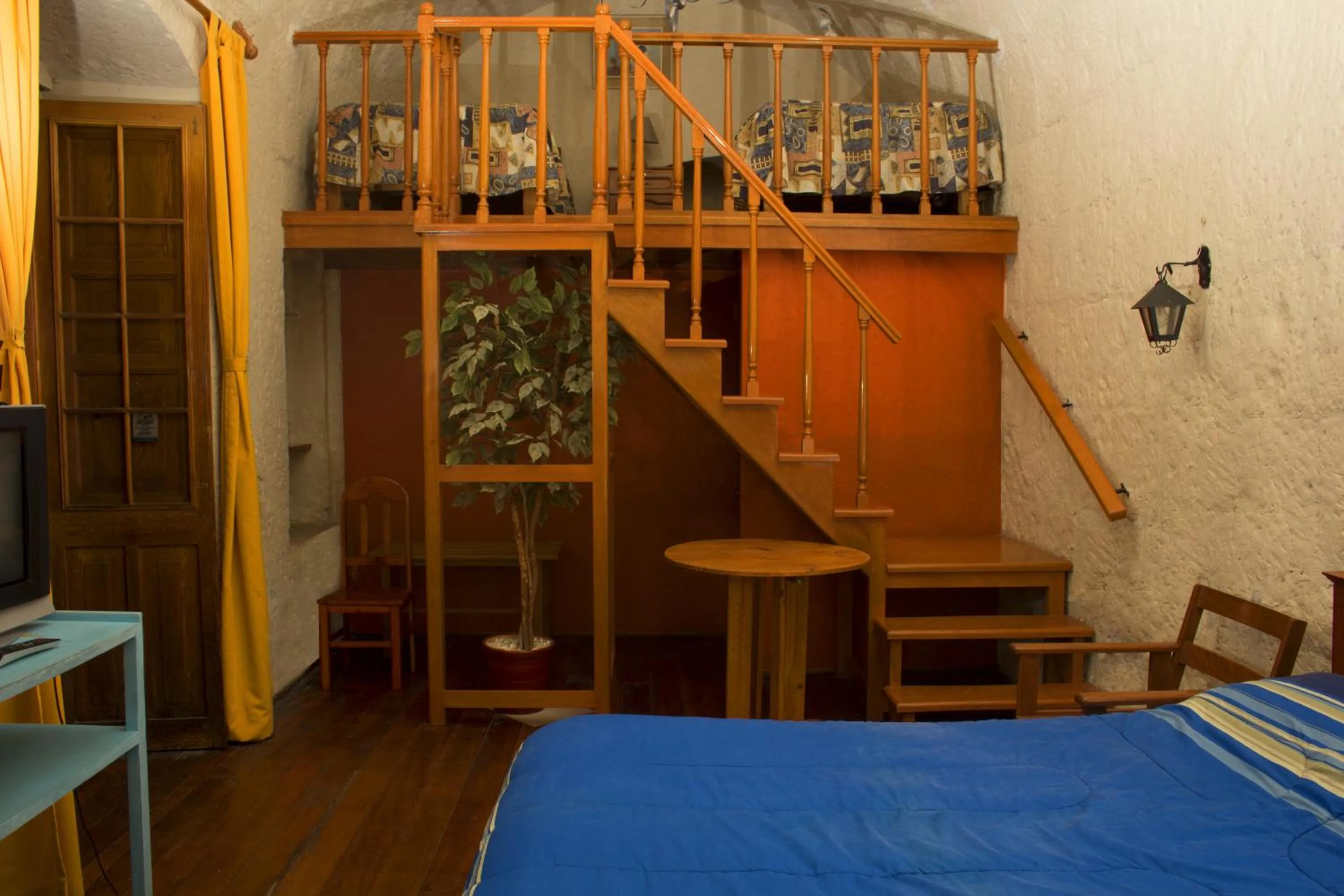 Bed in Posada Nueva España