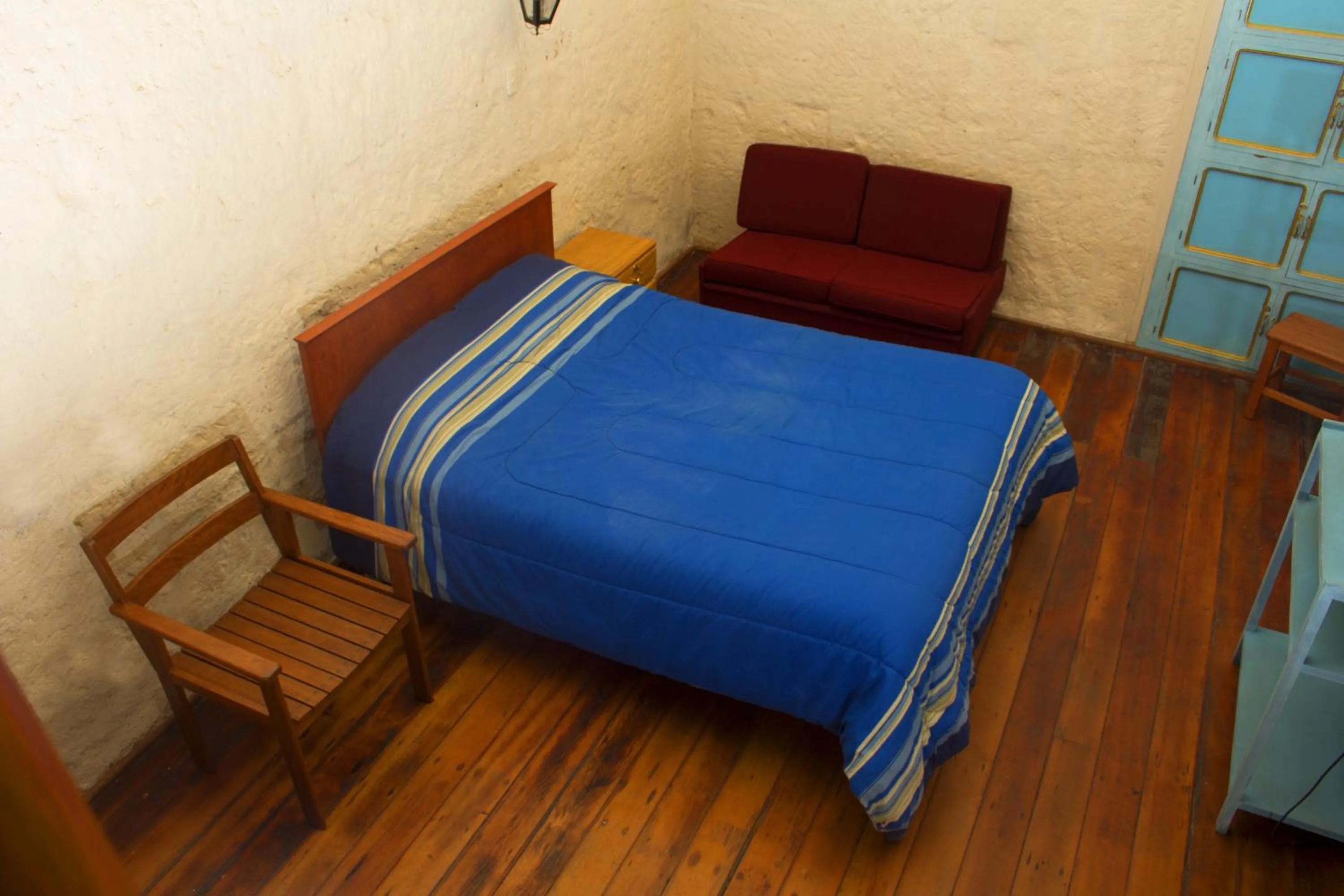 Bed in Posada Nueva España