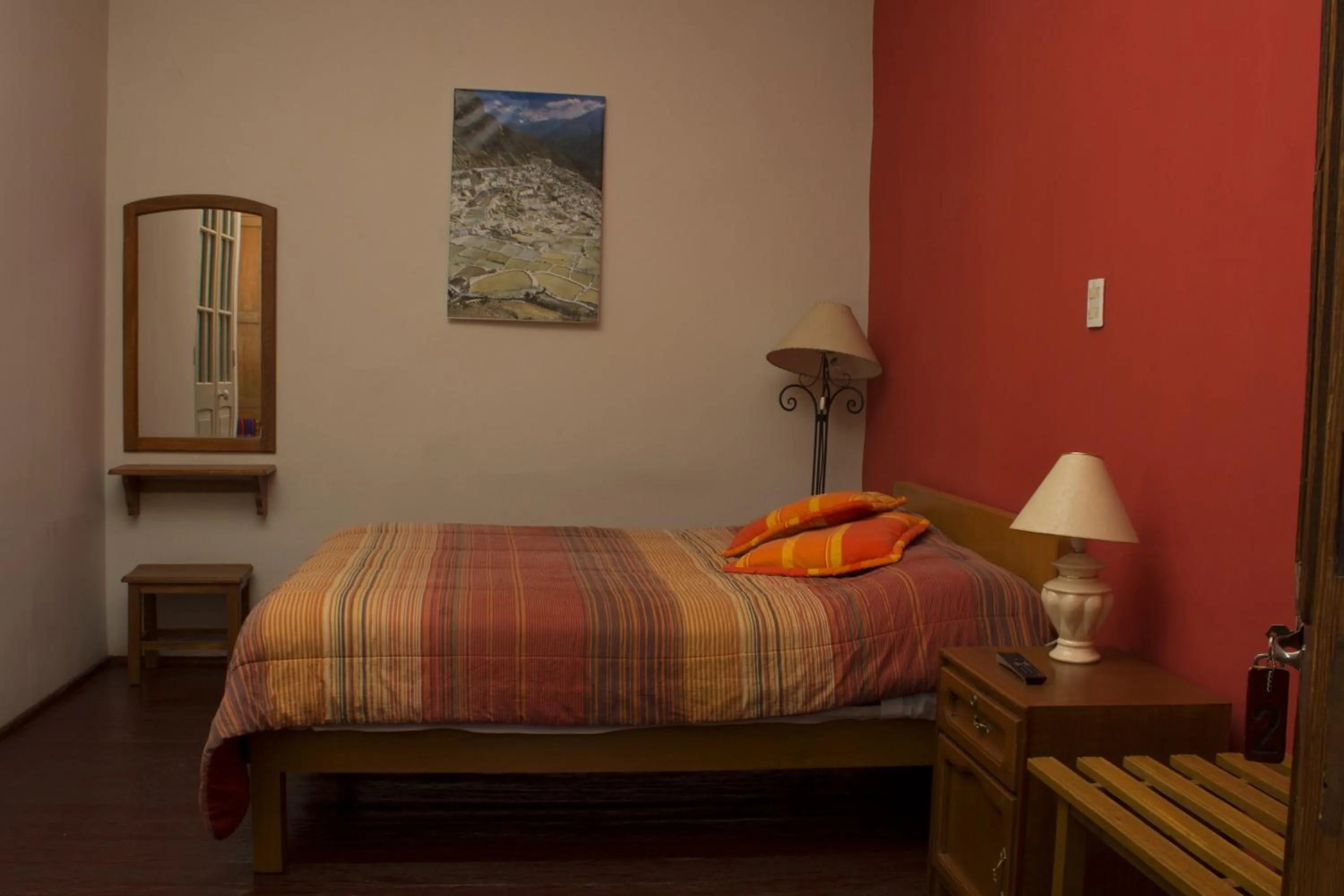 Bed in Posada Nueva España