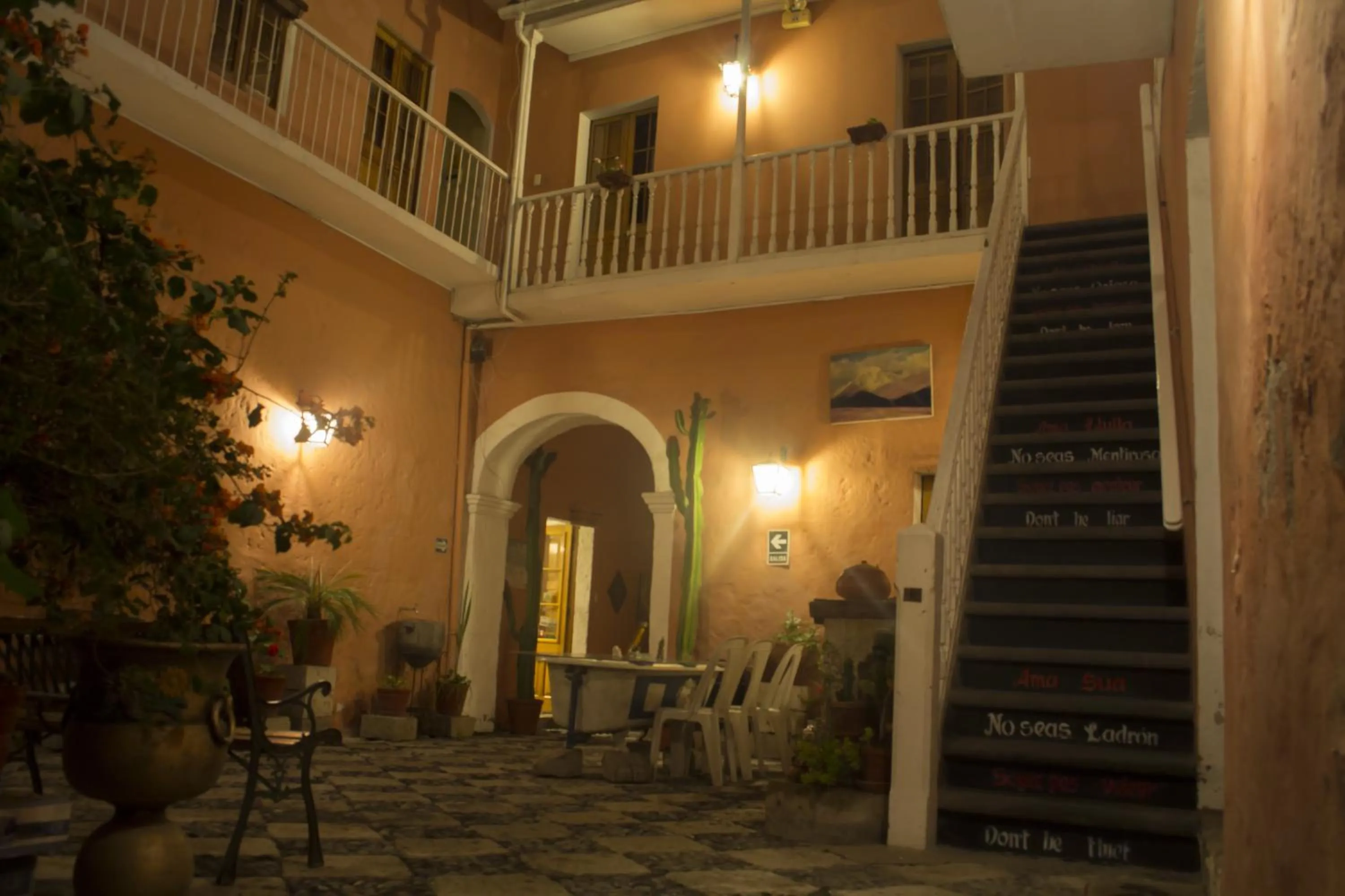 Garden in Posada Nueva España