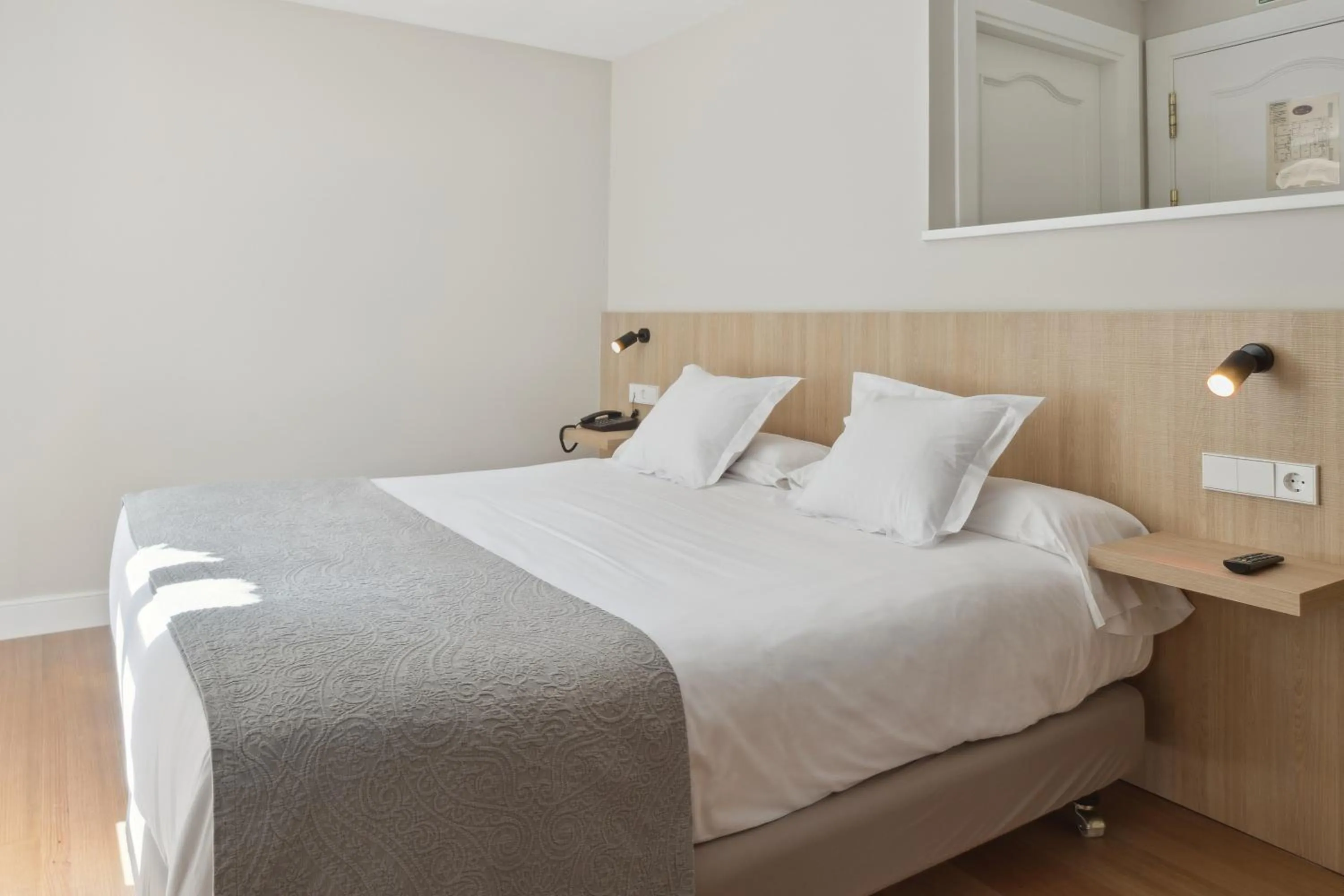 Bed in Hotel Venta de Etxalar